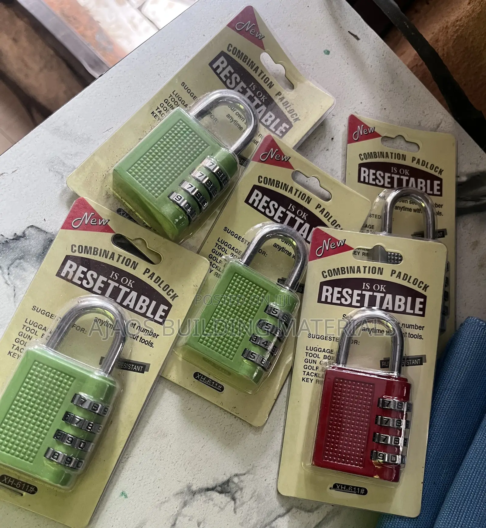 Resettable Padlock
