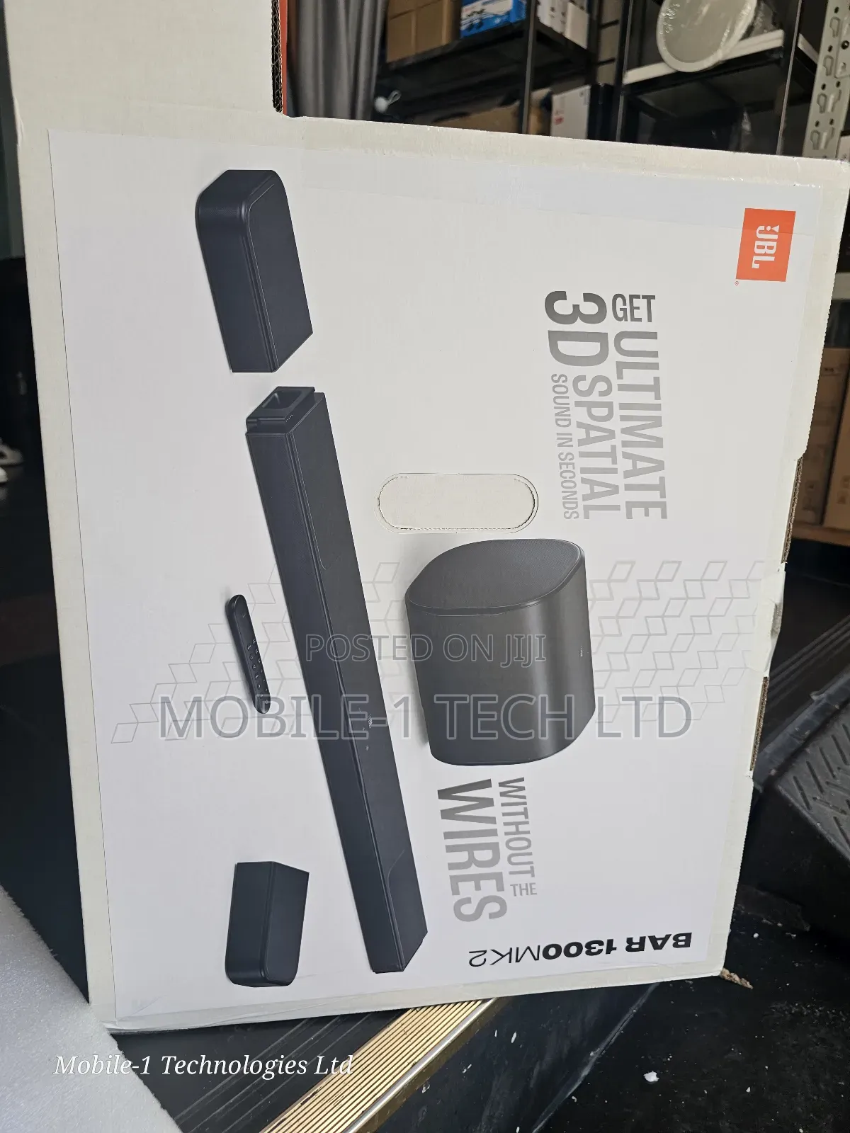 JBL Bar1300mk2 11.1.4 Channels Soundbar 2025 Ai Builtin 2,470 Watts