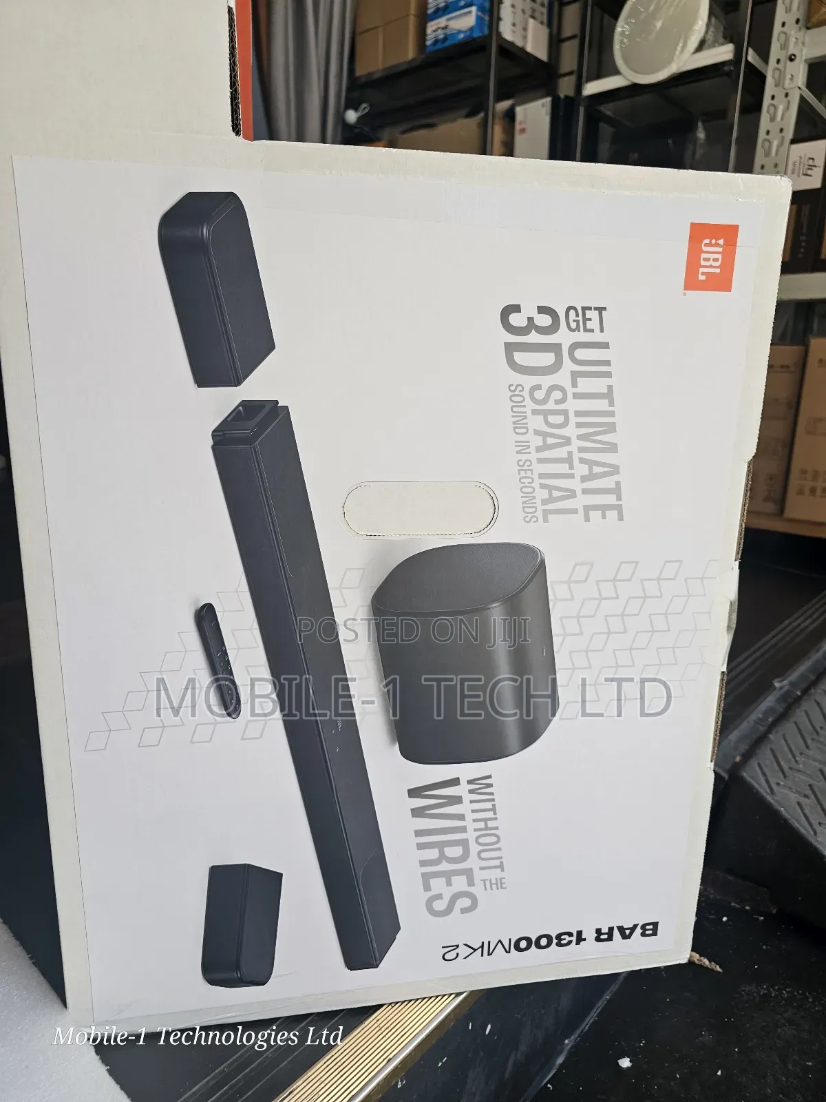 JBL Bar1300mk2 11.1.4 Channels Soundbar 2025 Ai Builtin 2,470 Watts