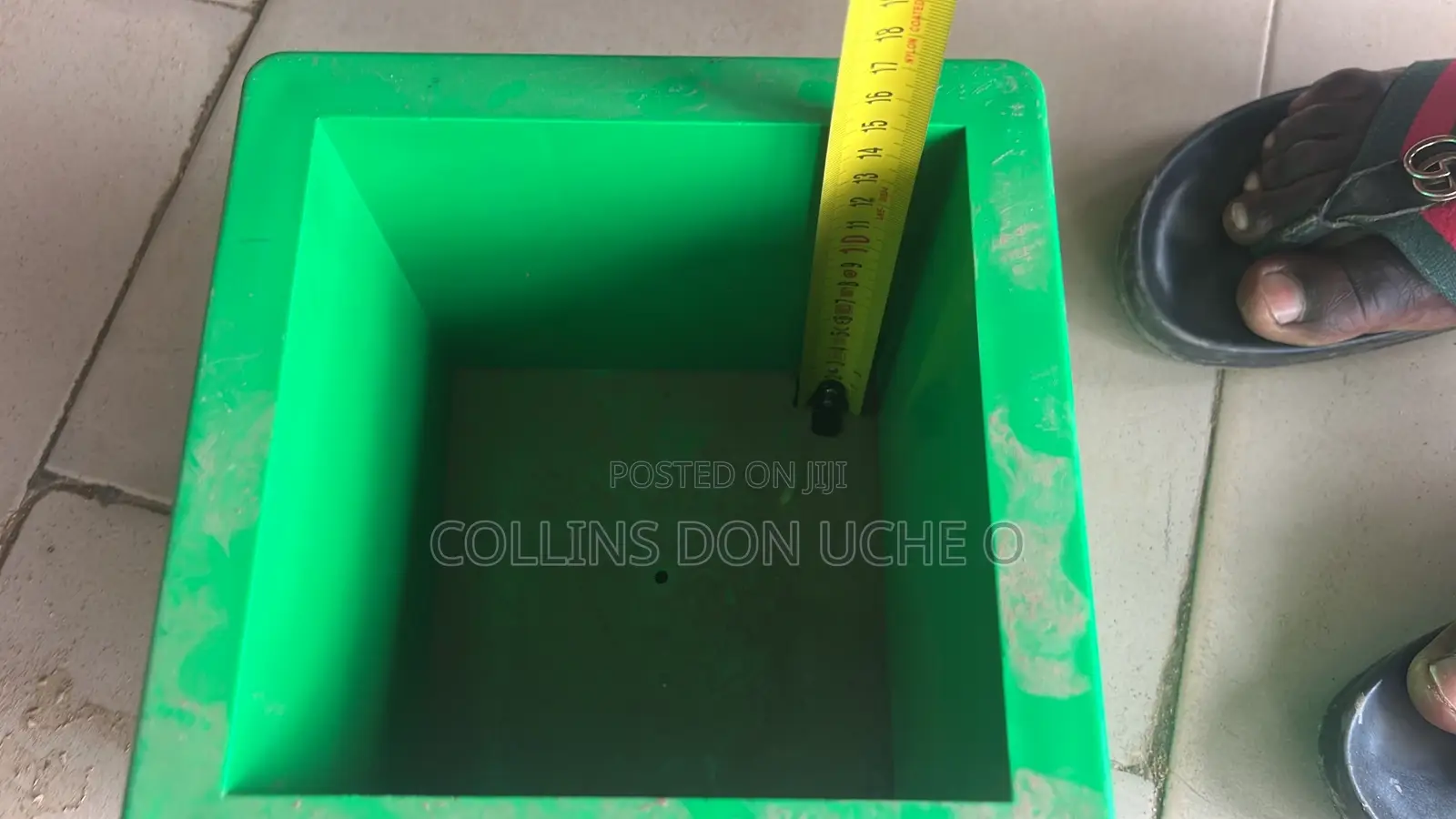 150 Square Concrete Plastic Cube Mould