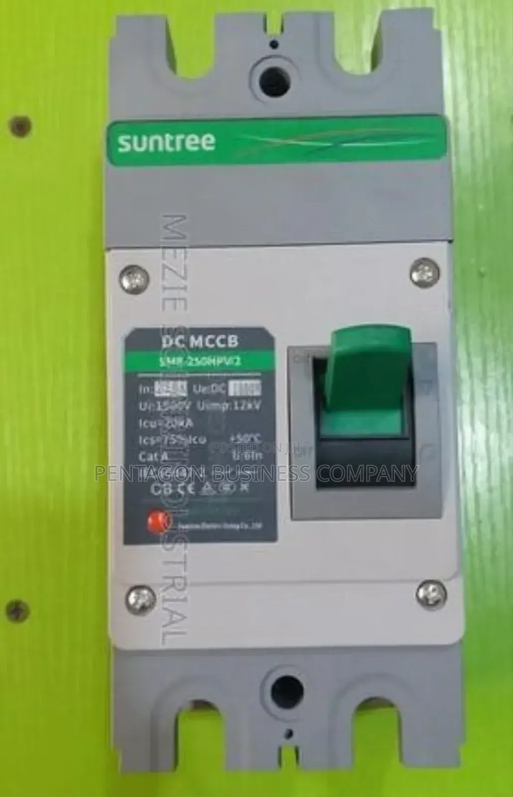 250ahms Suntree Dc McCb Breaker