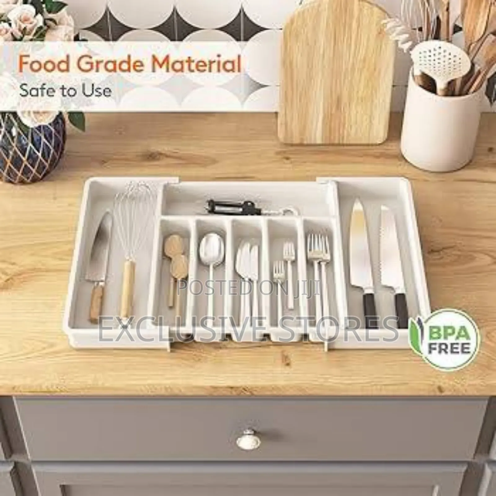 Expandable Cutlery Organiser