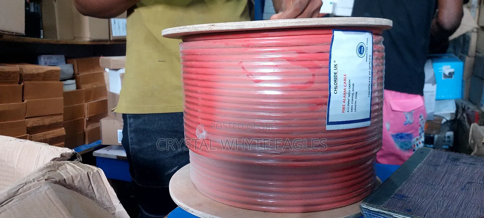 4×1.5mm 300m Copper Fire Alarm Cable