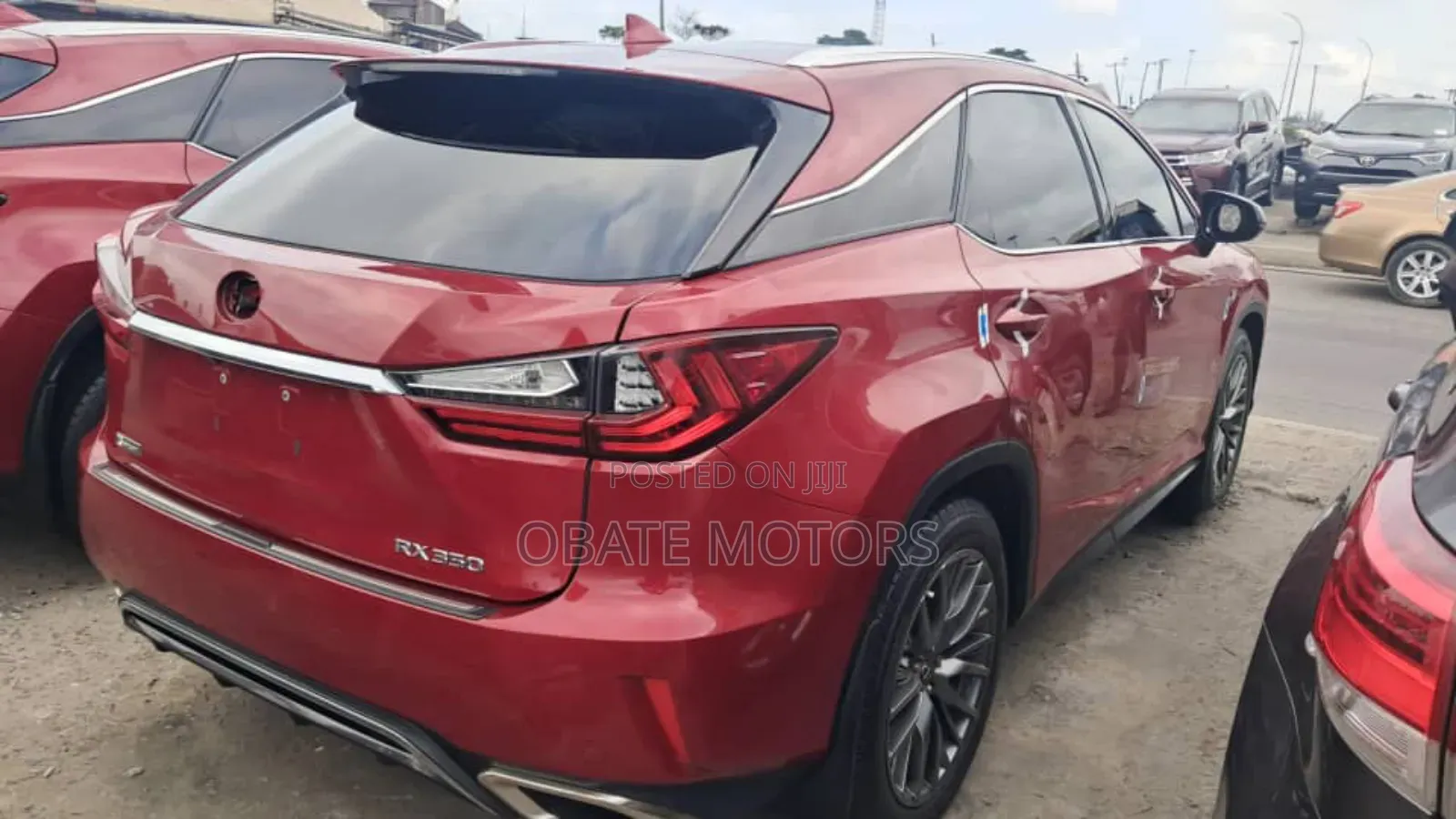 Lexus RX 350 F Sport AWD 2019 Red