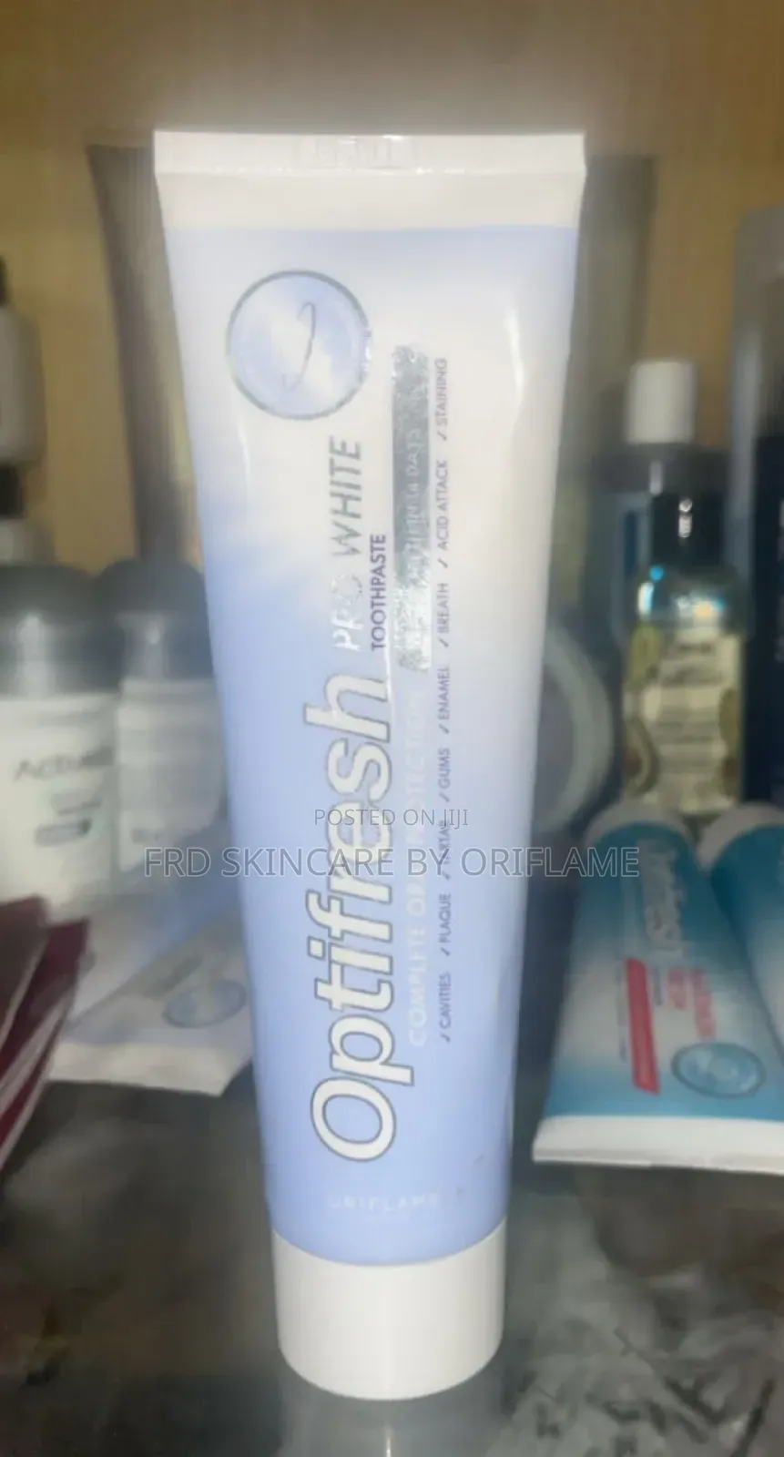 Optifresh Pro White Toothpaste Whiter Teeth in 14 Days