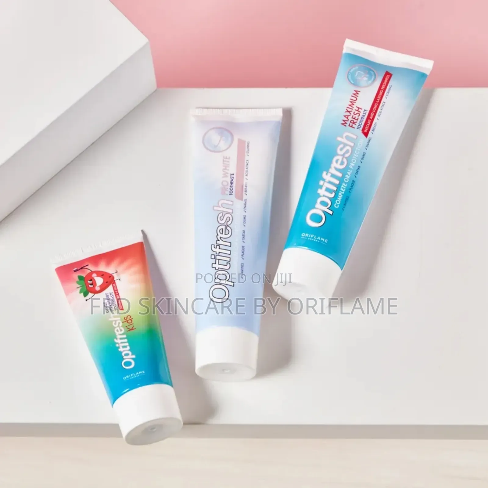 Optifresh Pro White Toothpaste Whiter Teeth in 14 Days