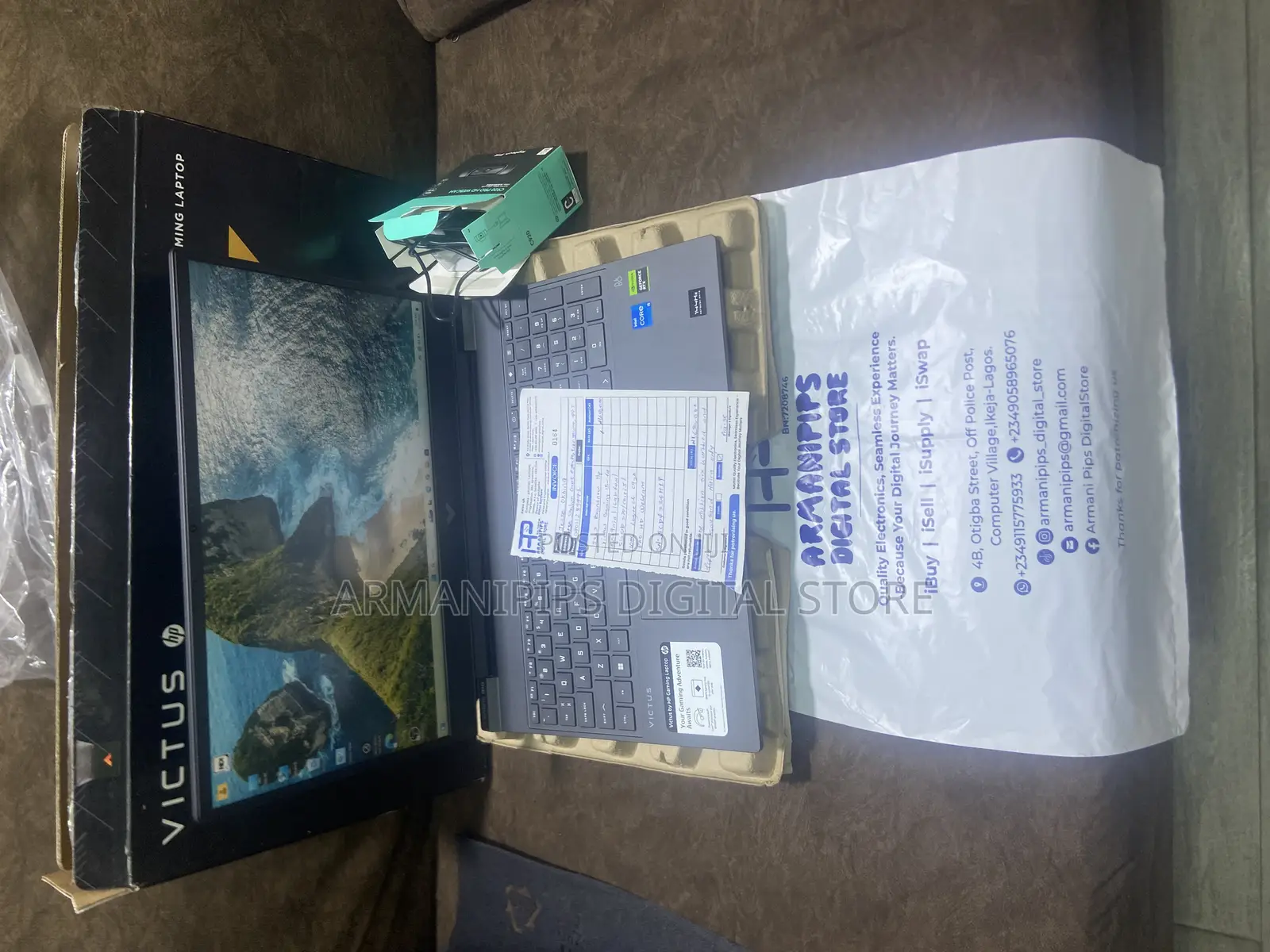 New Laptop HP Victus 15 16GB Intel Core i5 SSD 512GB