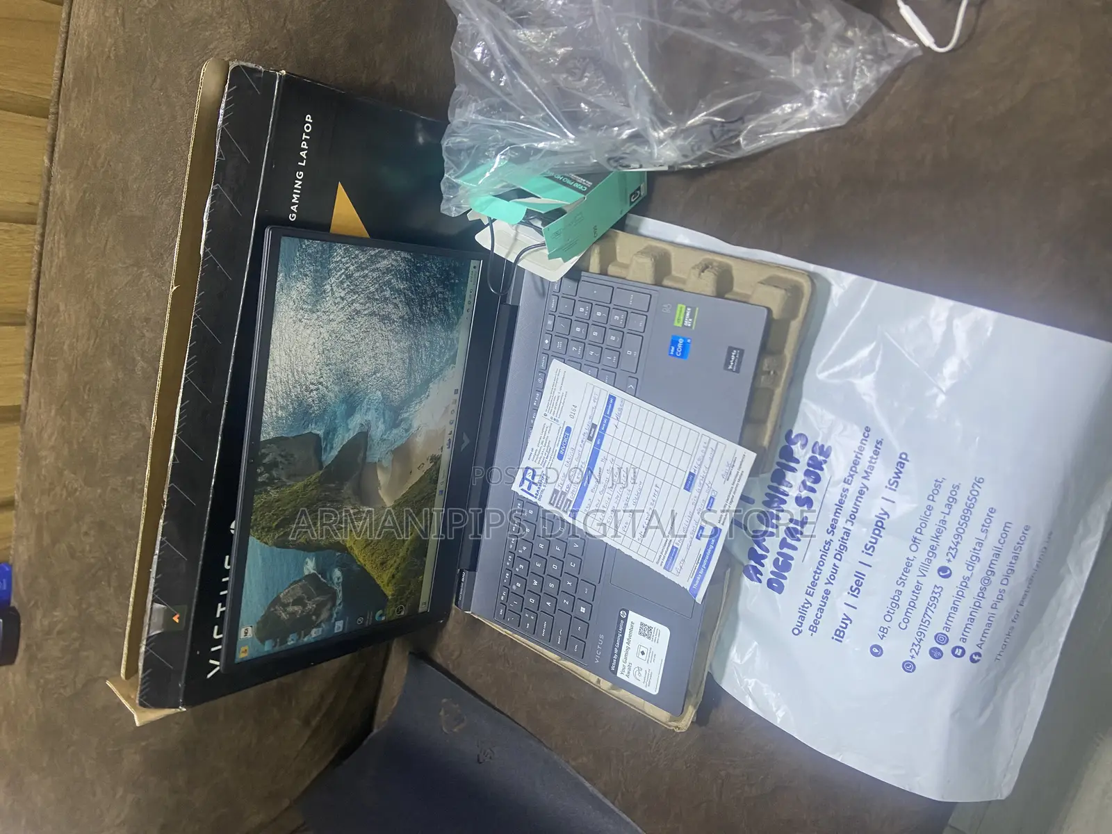 New Laptop HP Victus 15 16GB Intel Core i5 SSD 512GB