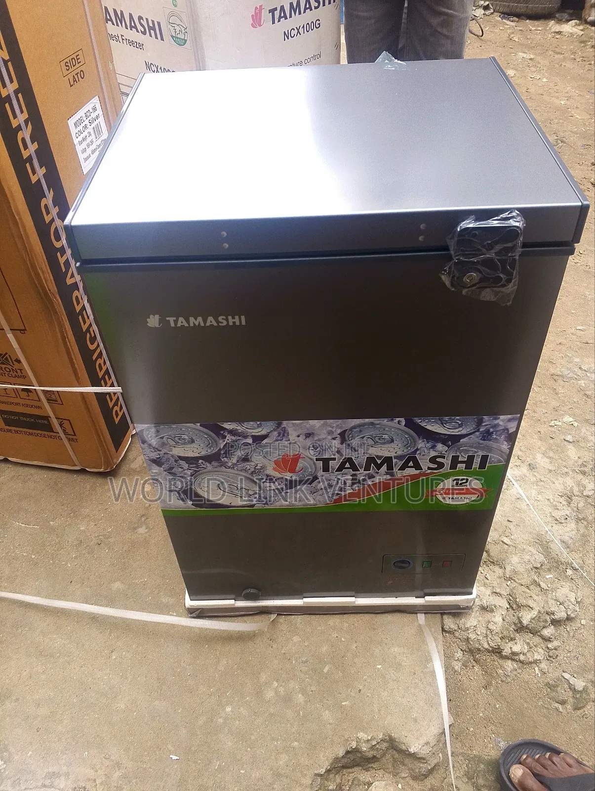 Tamashi Chest Freezer Model Ncx100g