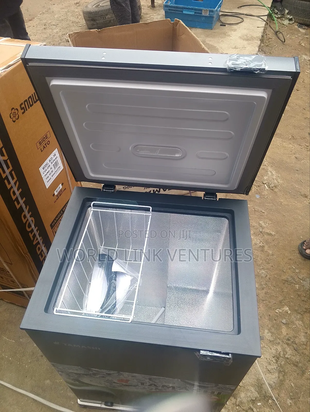 Tamashi Chest Freezer Model Ncx100g