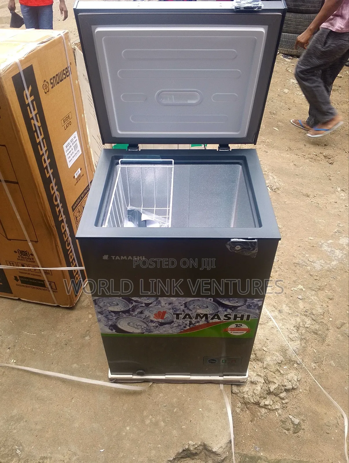 Tamashi Chest Freezer Model Ncx100g