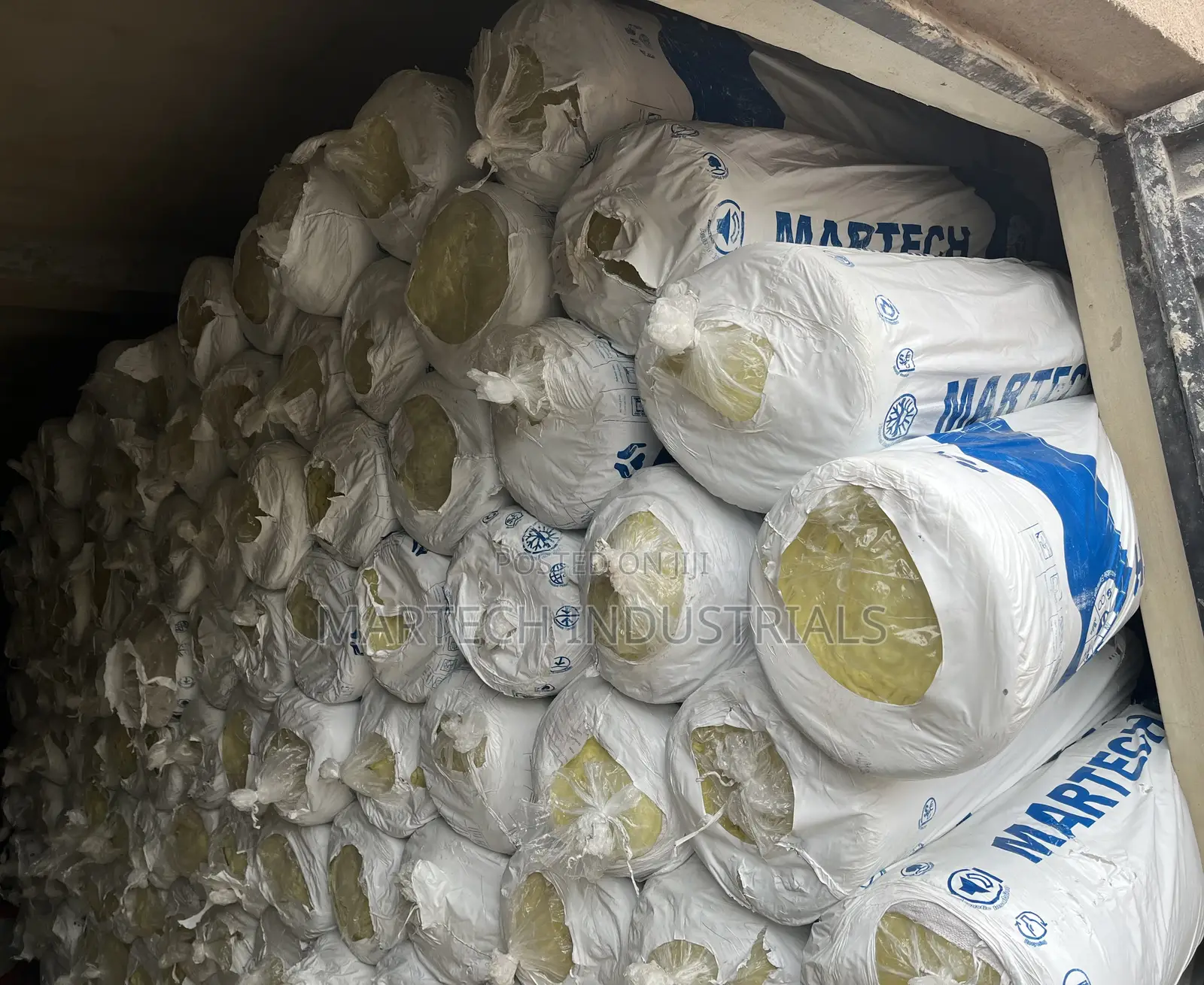 Martech Glasswool 50mm With Aluminium for Heat Sound Insulation24kg/M3