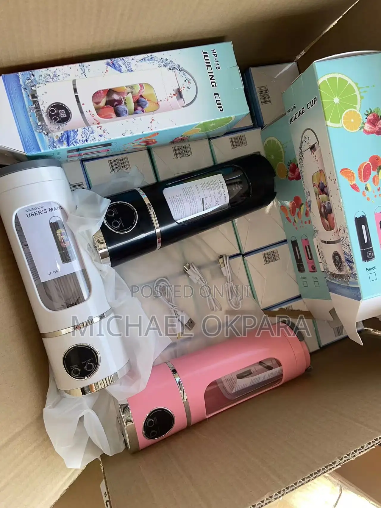 Powerful Rechargeable Juicer
