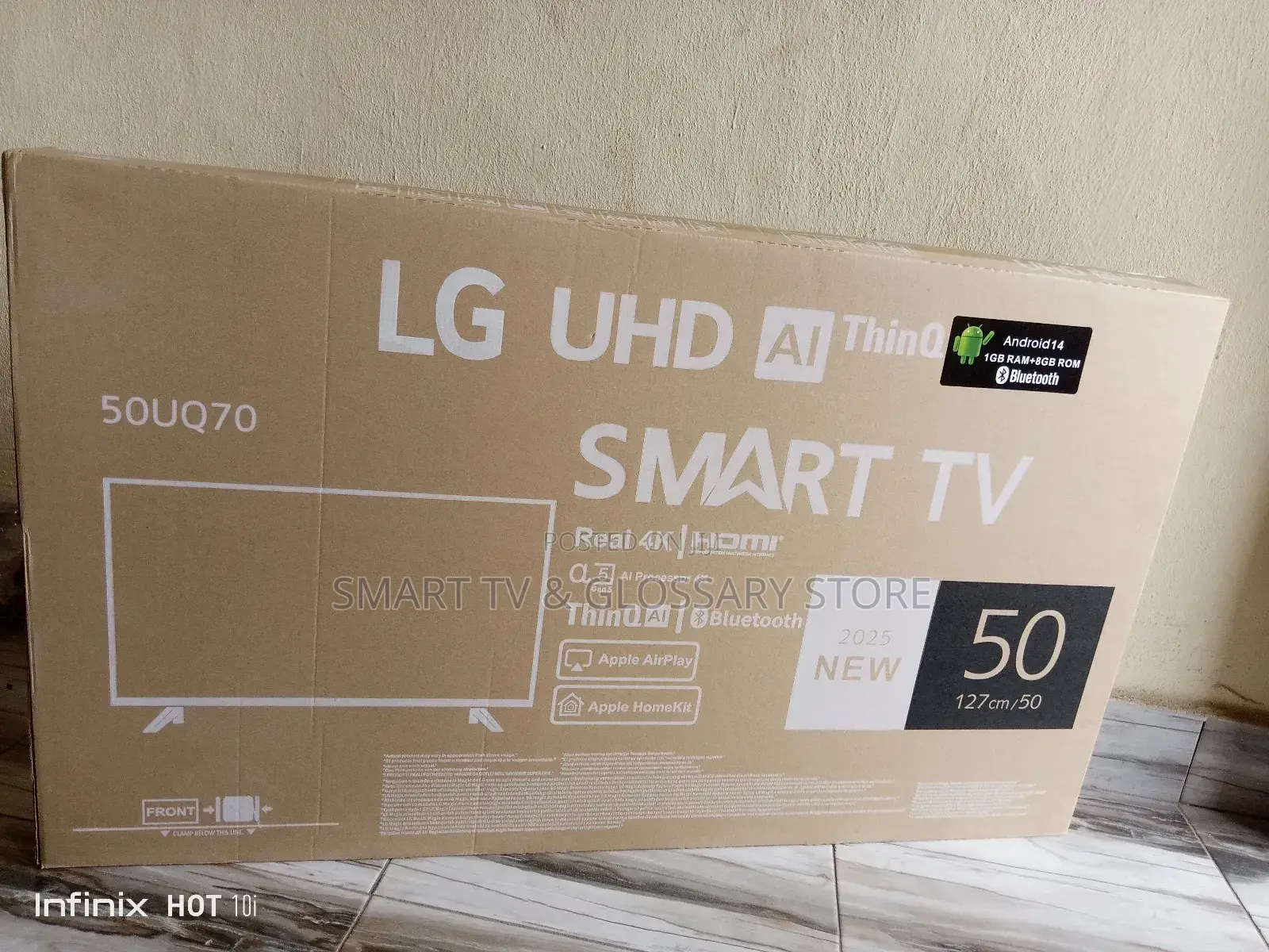 50 Inches v Kit Tv Showmax