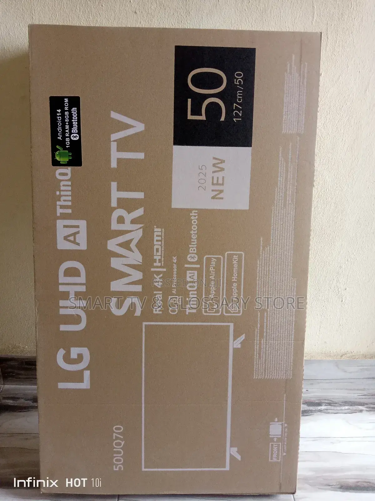50 Inches With Android LSK Proccesor