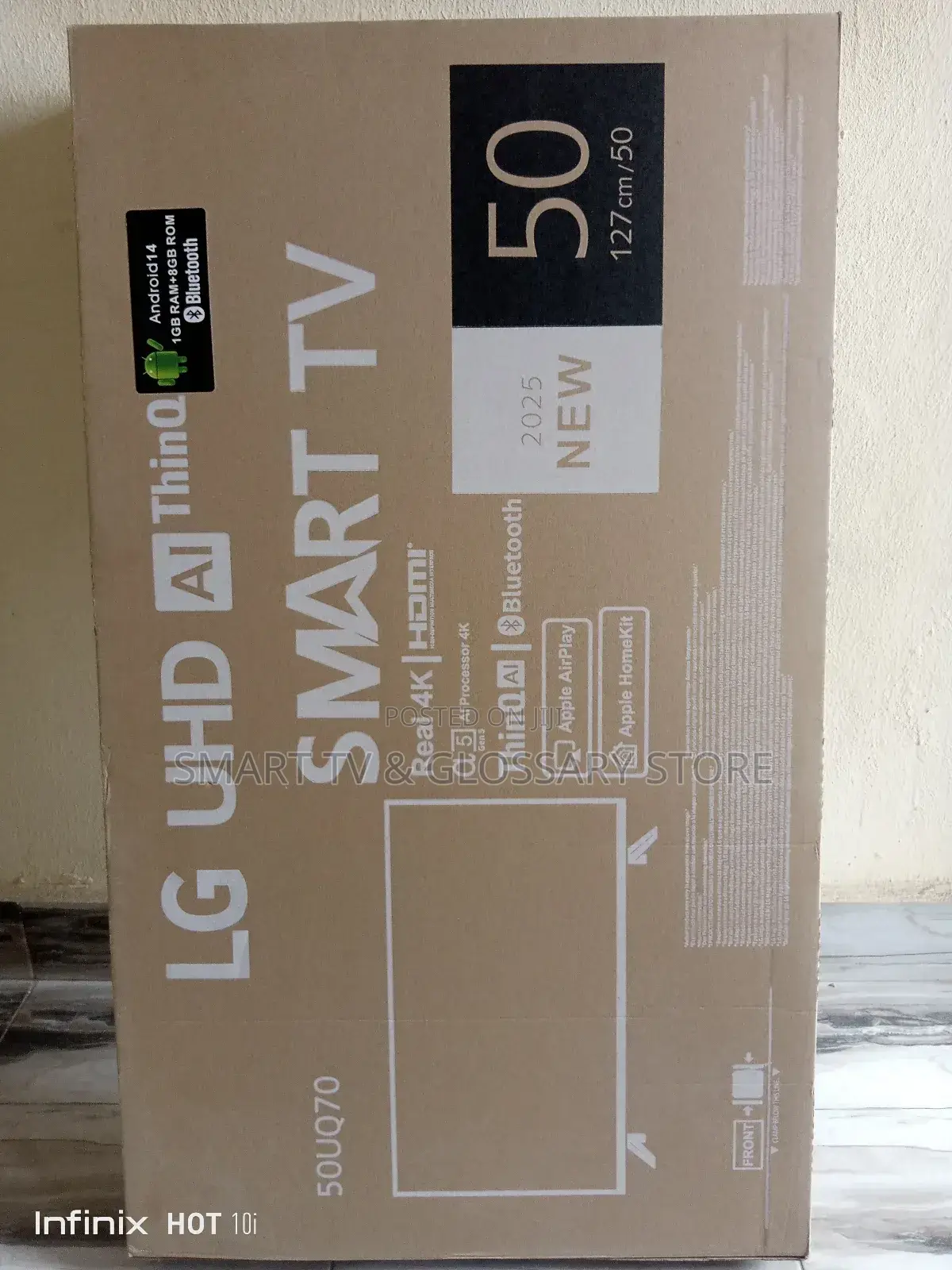 50 Inches With Android LSK Proccesor