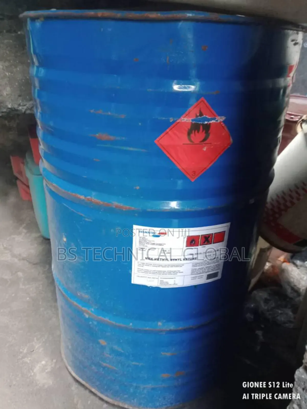 Mek Ketone Tina 200liters