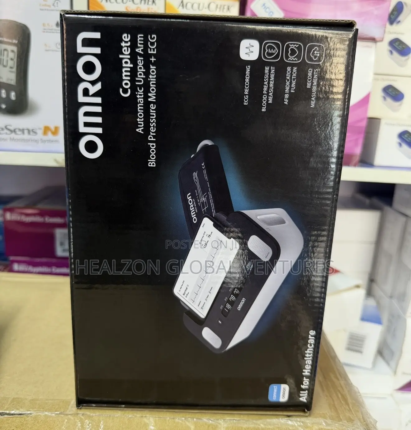 Omron Blood Pressure Monitor With Ecg