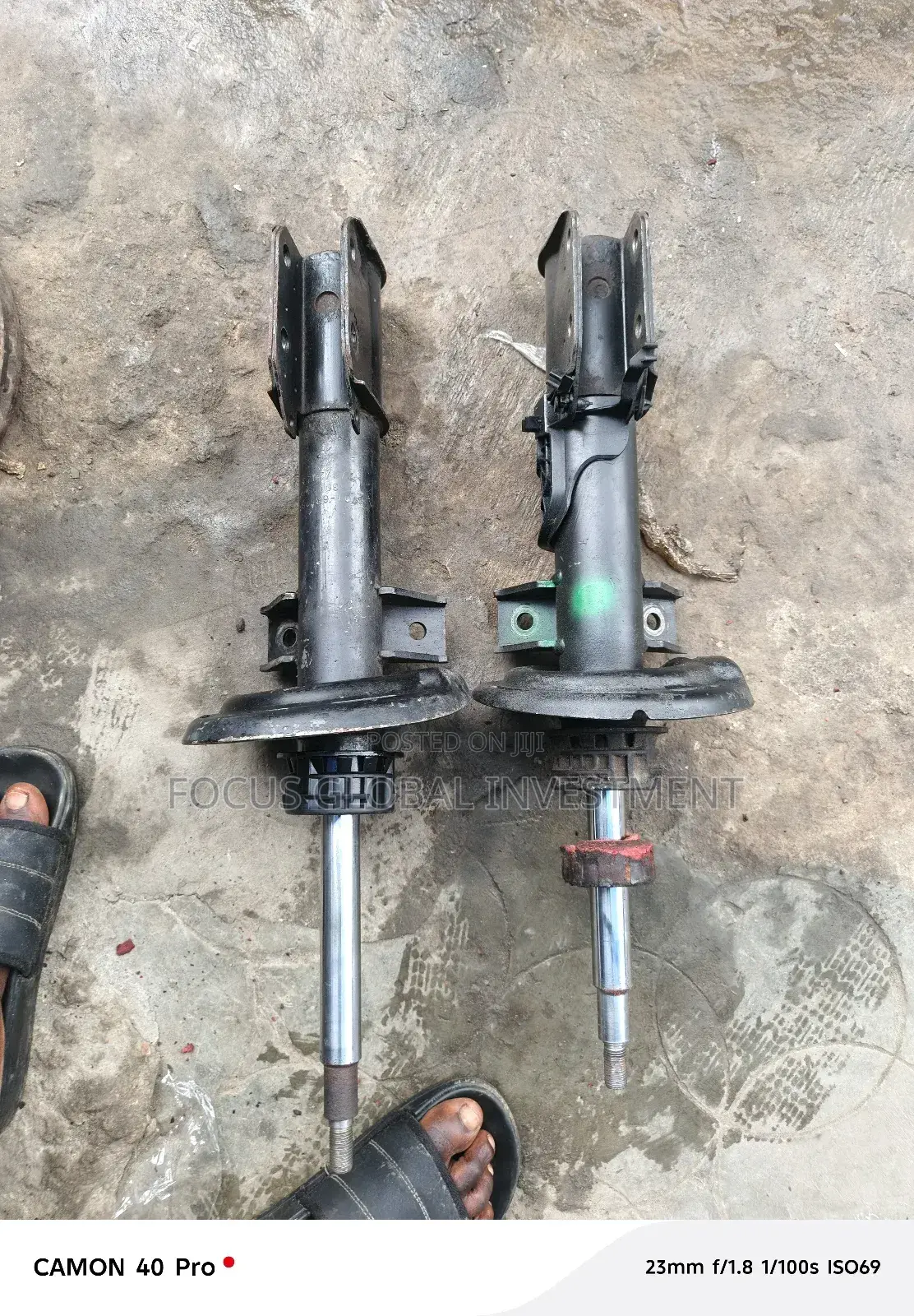Front Shock GLK 2015 Model and the Back Shock