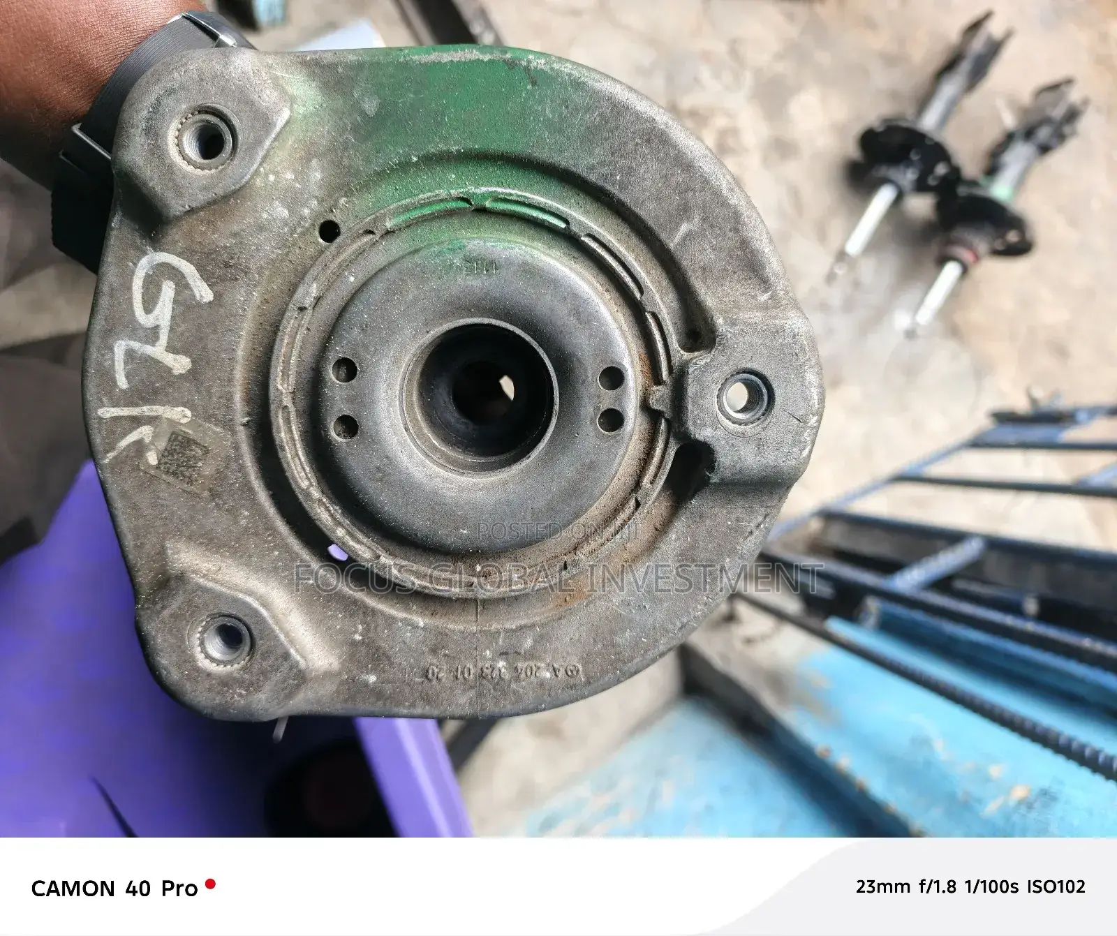 Front Shock GLK 2015 Model and the Back Shock