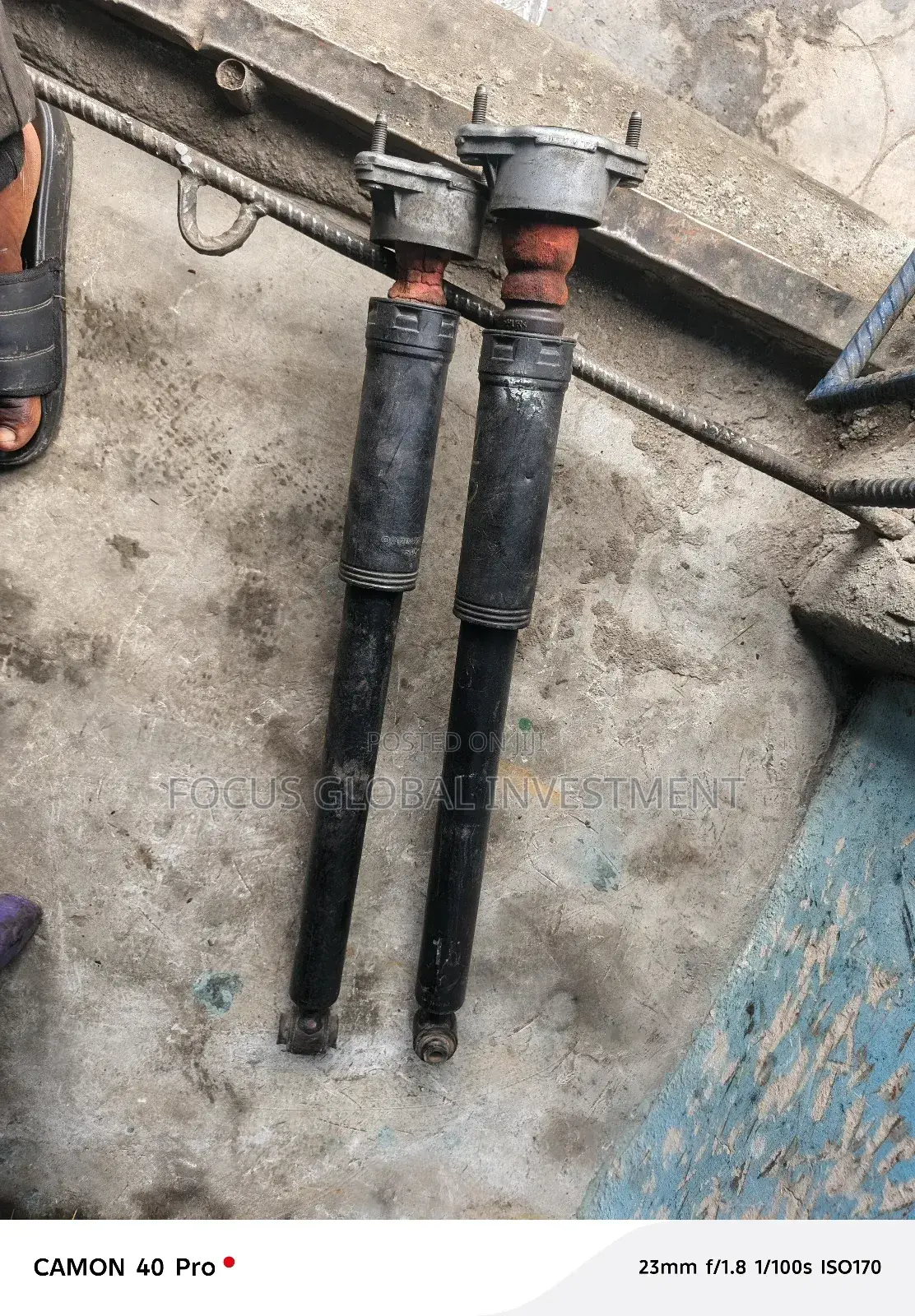 Front Shock GLK 2015 Model and the Back Shock