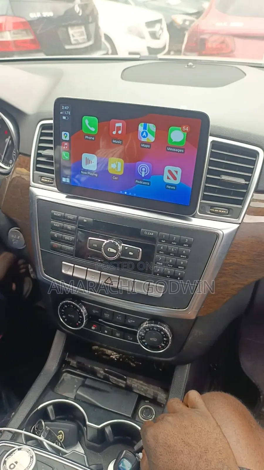 Gle450 2012 Andriod Navigation Screen