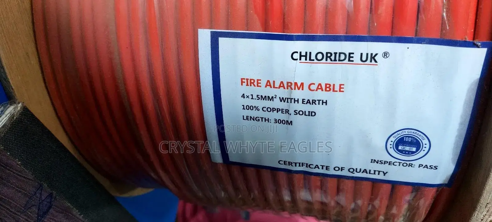 4×1.5mm 300m Copper Fire Alarm Cable
