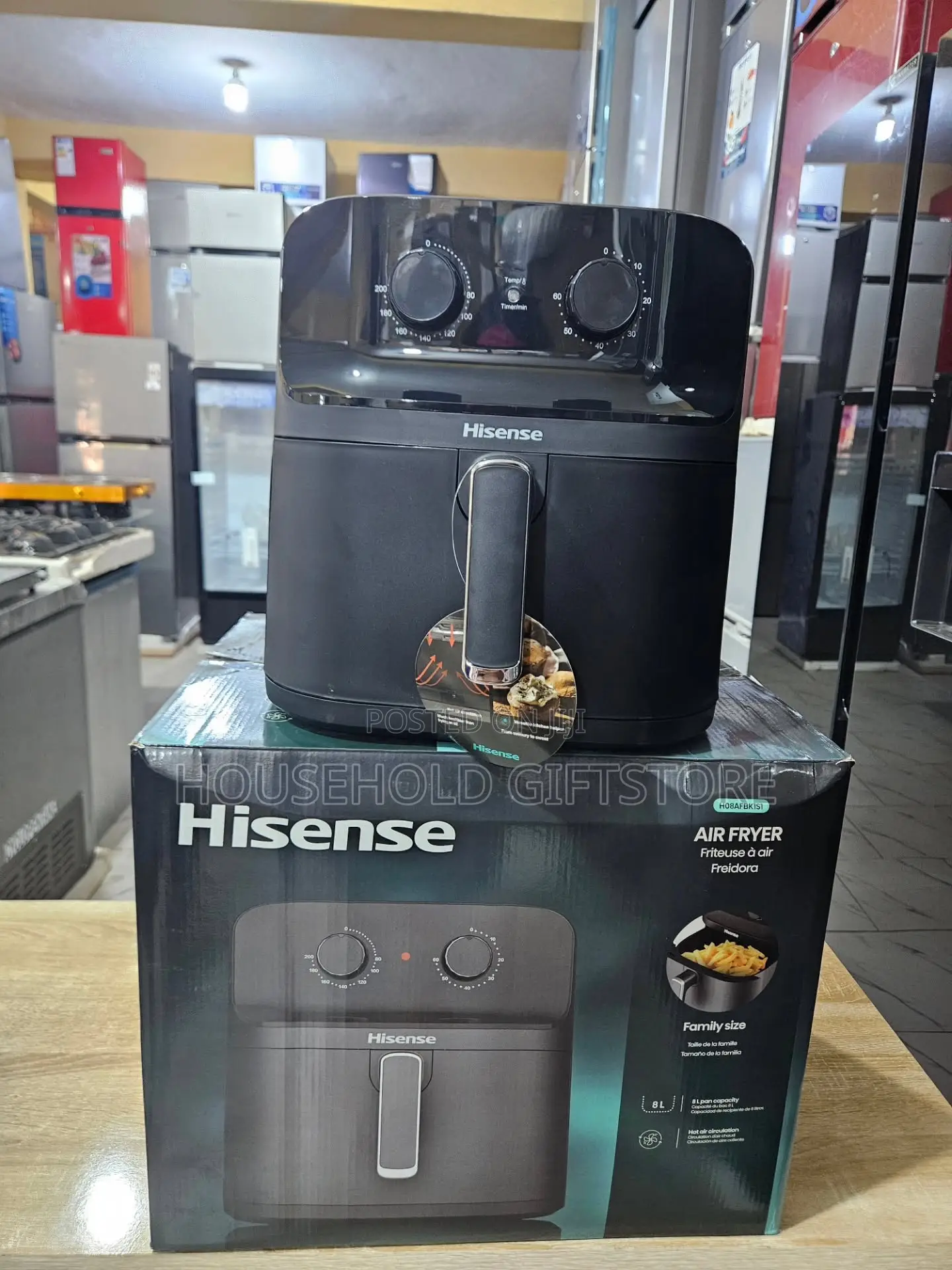 Hisense 8l Extra Large Capacity Air Fryer