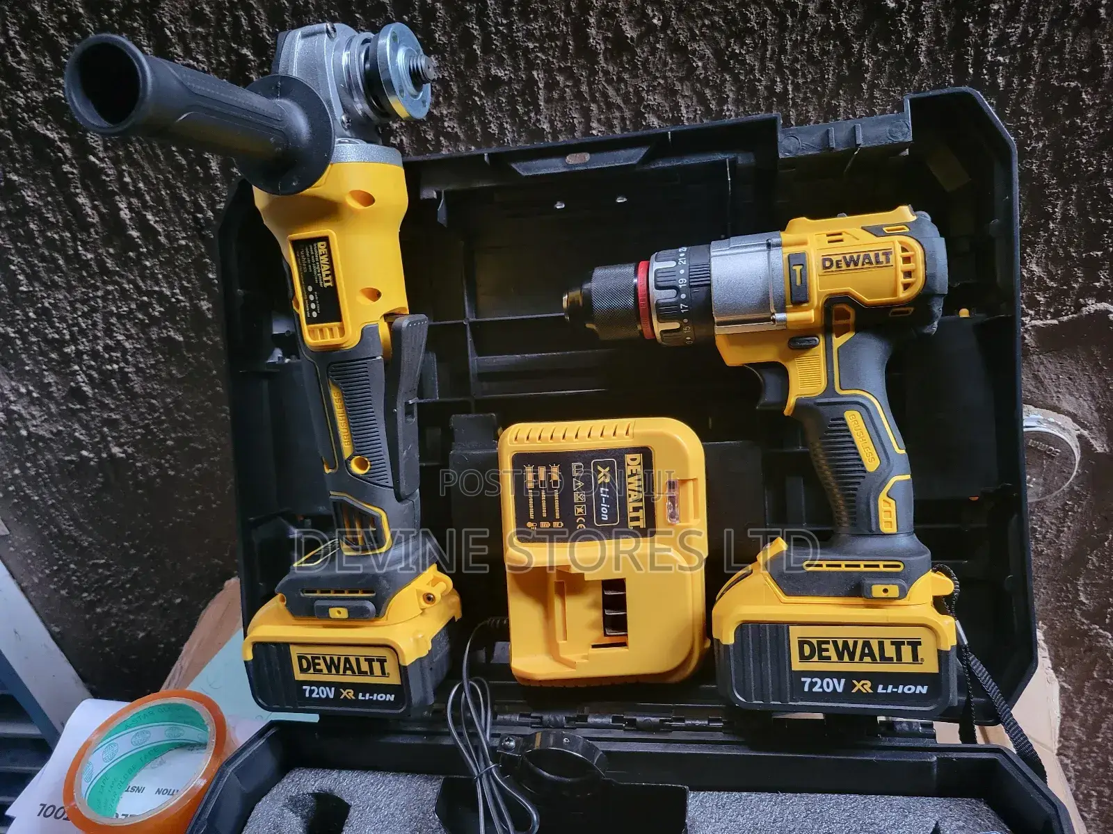 Dewalt 2in1 Machine(Angle Grinder and Screw Machine)