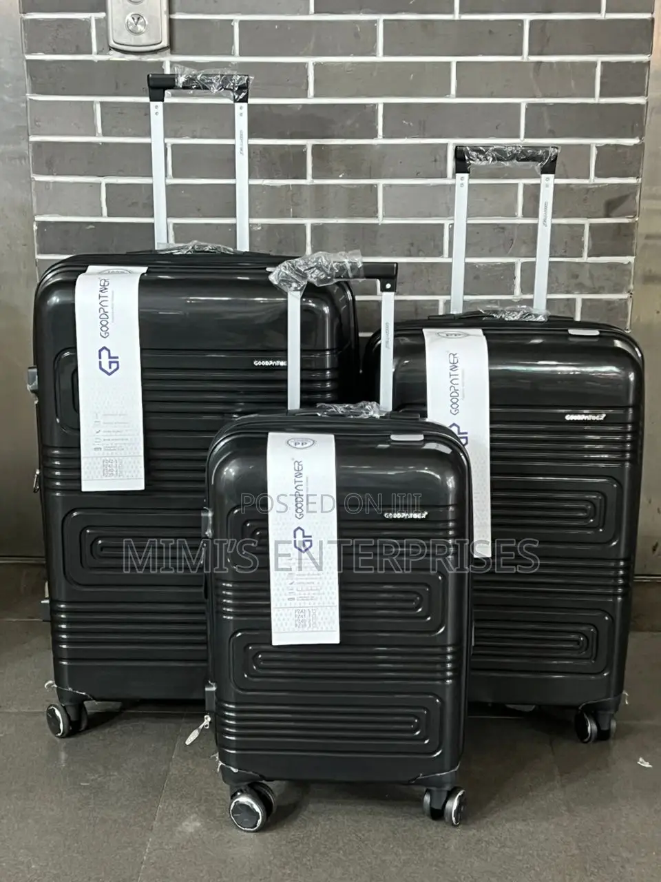 High Quality Rubber Luggage Set