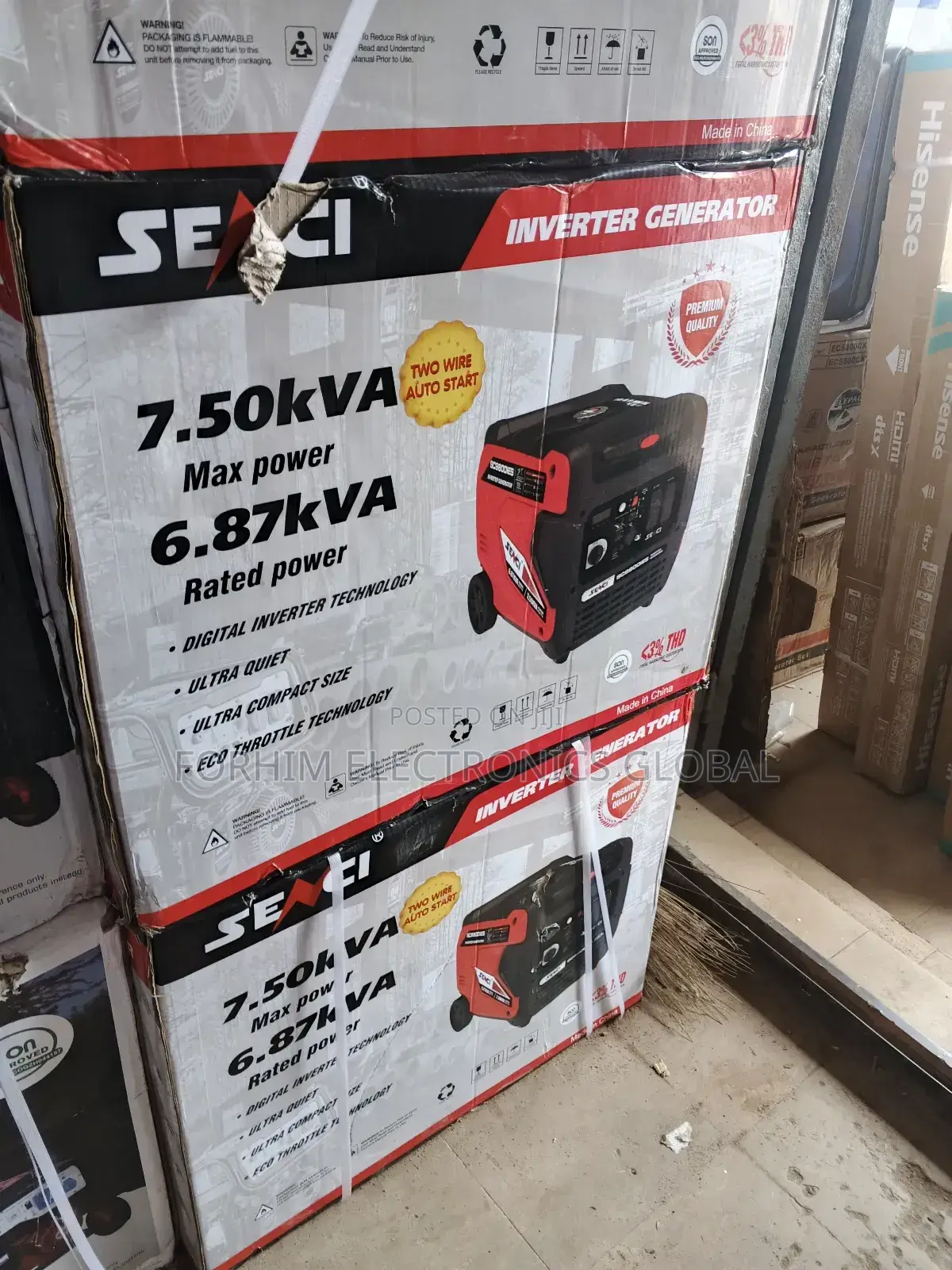 Senci 7.5kva Inverter Generator