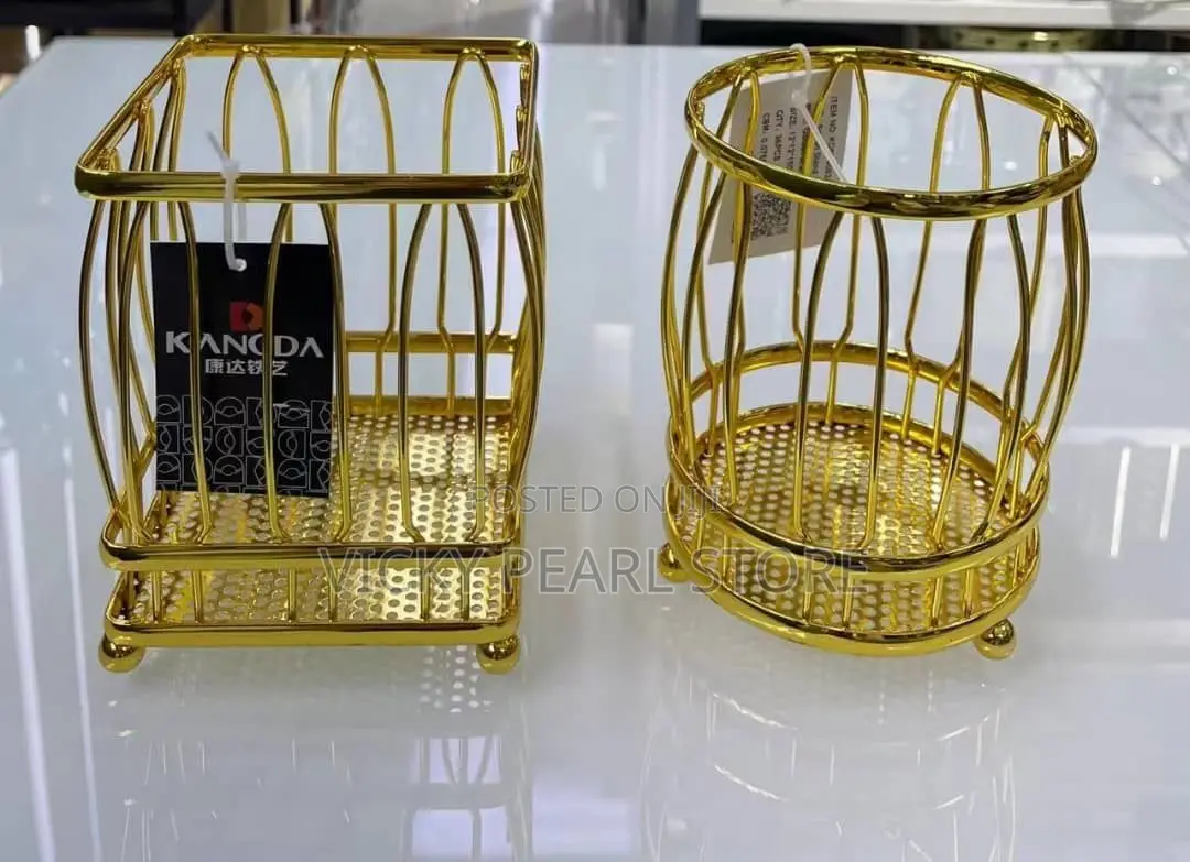 Quality Gold and Black Cutlery Rack