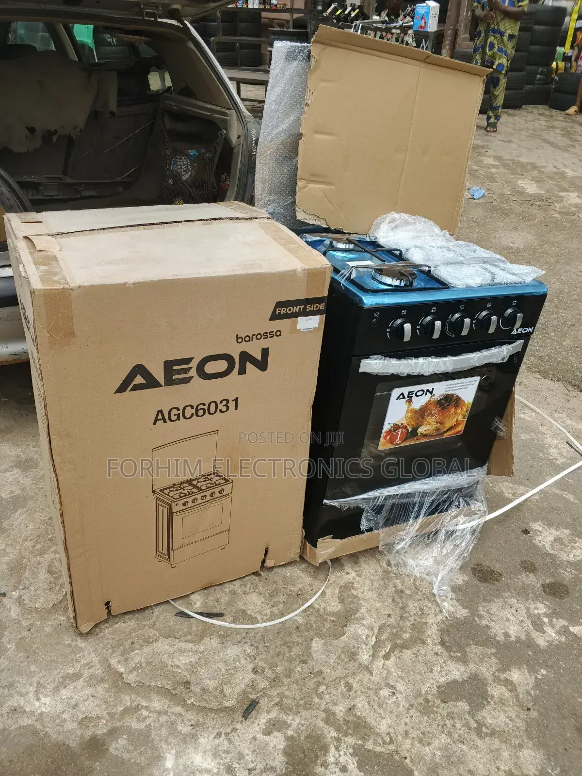 Aeon 60x60 Gas-Cooker