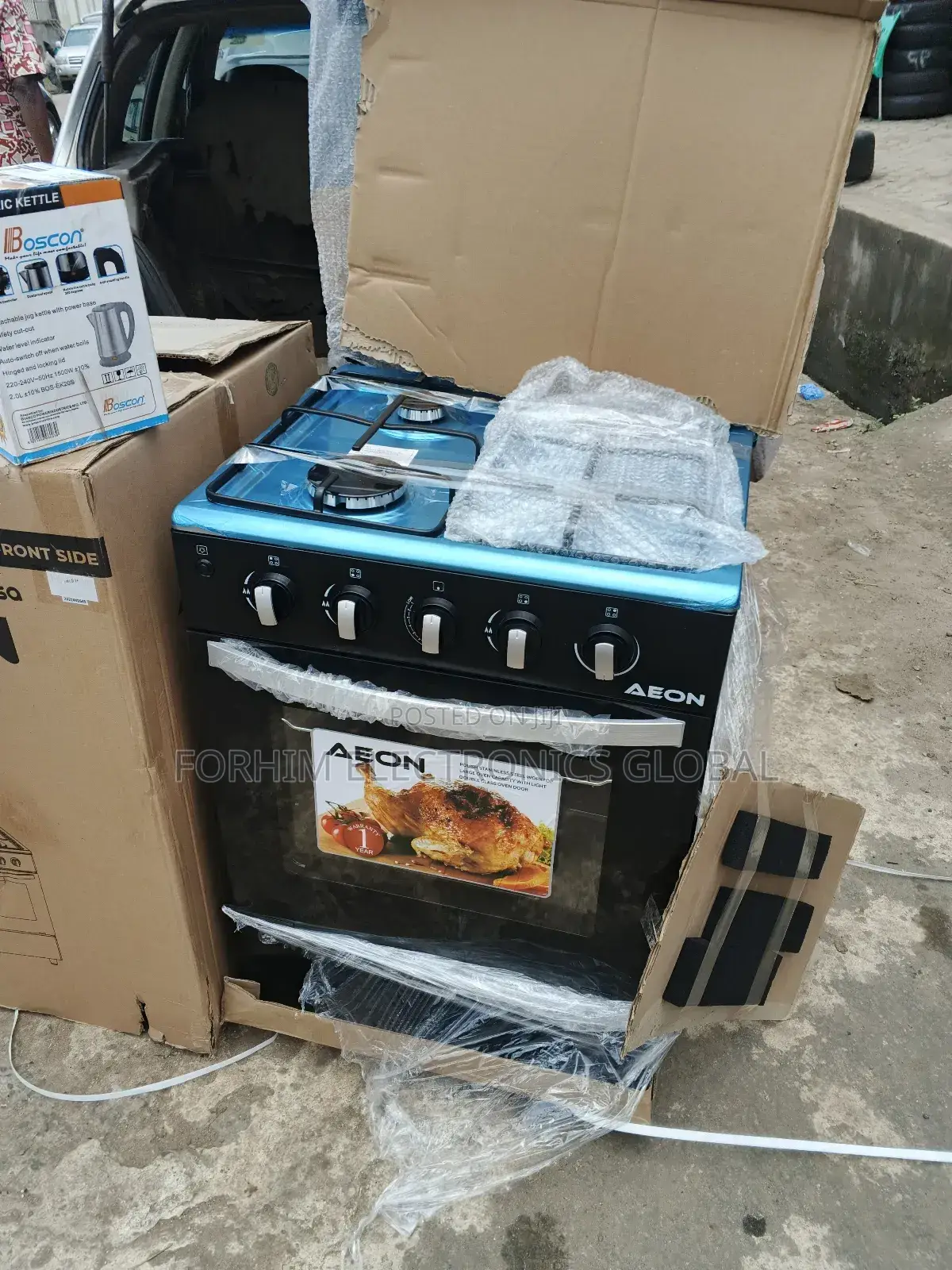 Aeon 60x60 Gas-Cooker