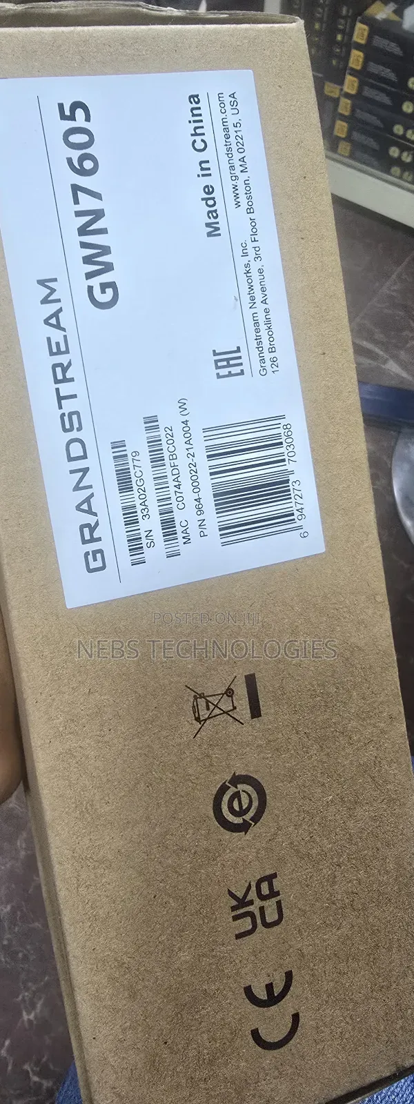 Grandstream GWN 7605 Wireless Access Point Dual Band