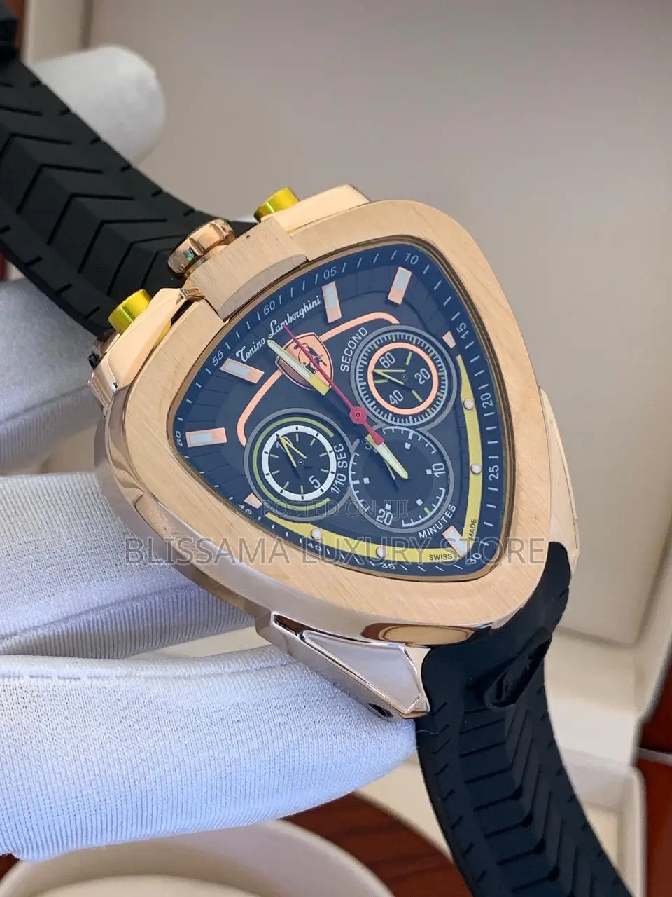 Luxury Tonino Lamborghini Chronograph Wristwatch