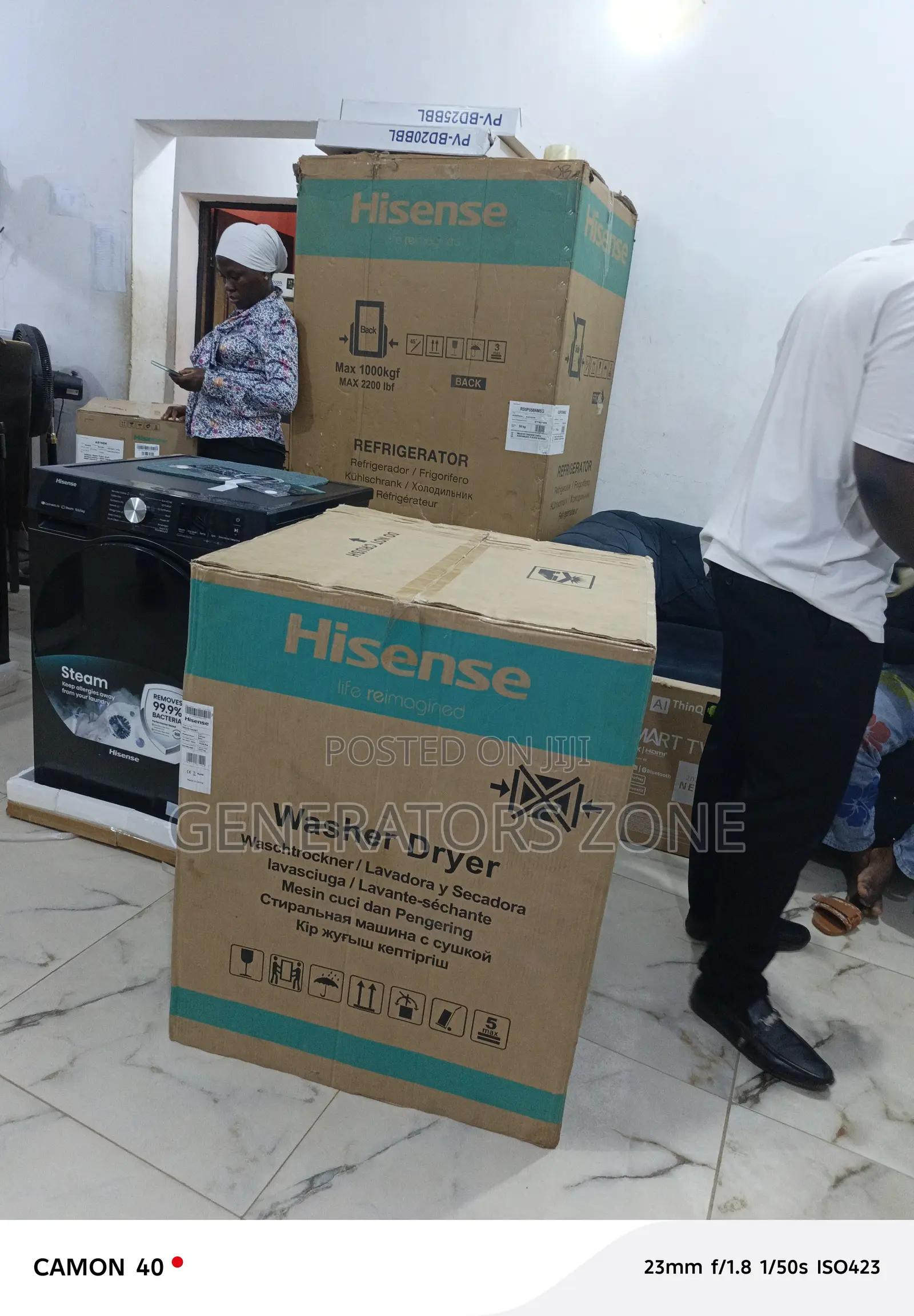 Hisense 10.5/6kg Wd3s1043bt Has It All -Durable Washer Dryer
