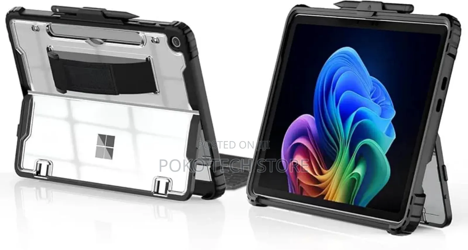 Transparent Shockproof Defender Full Body Case For Surface Pro 12