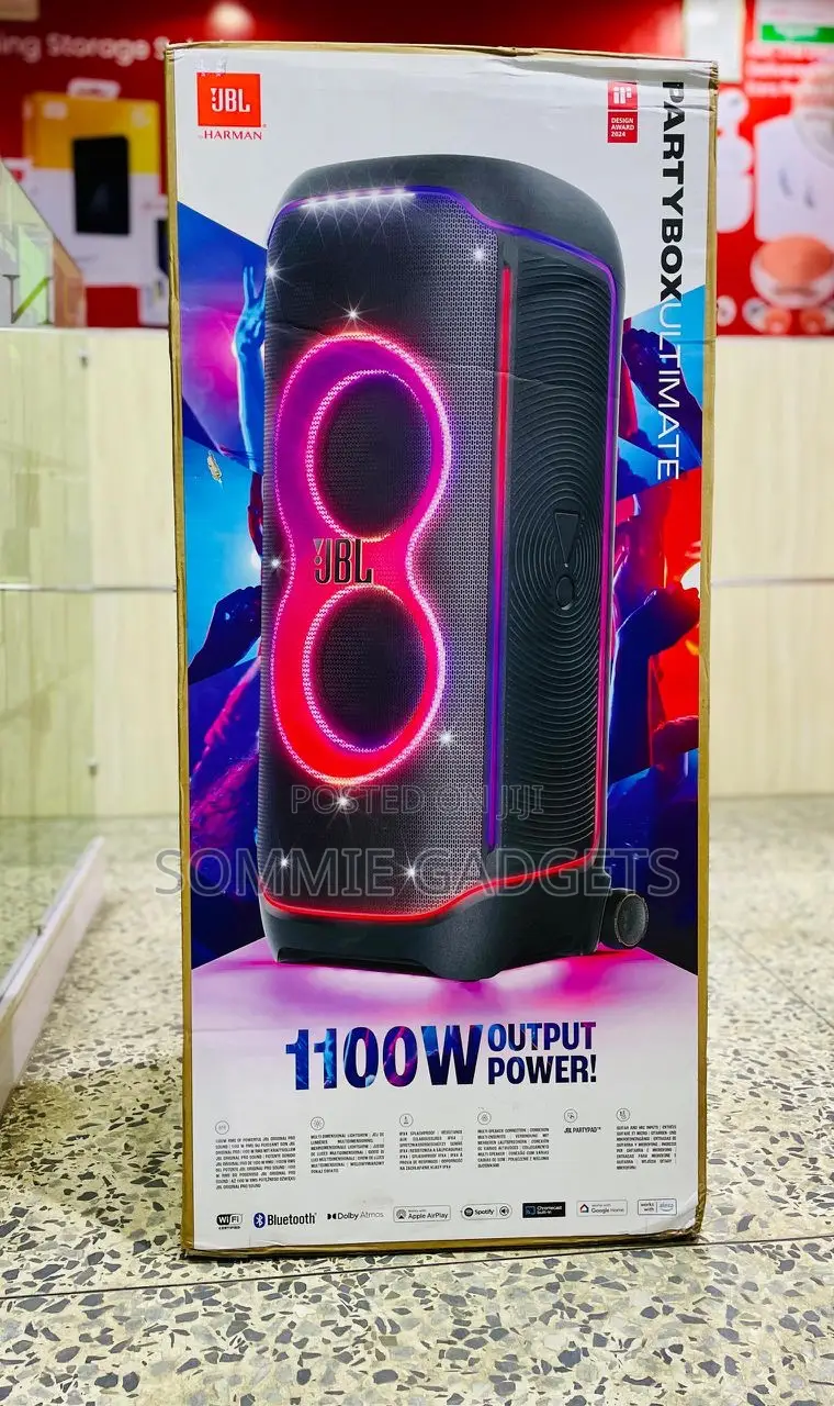 JBL Partybox Ultimate 1100w Output Power