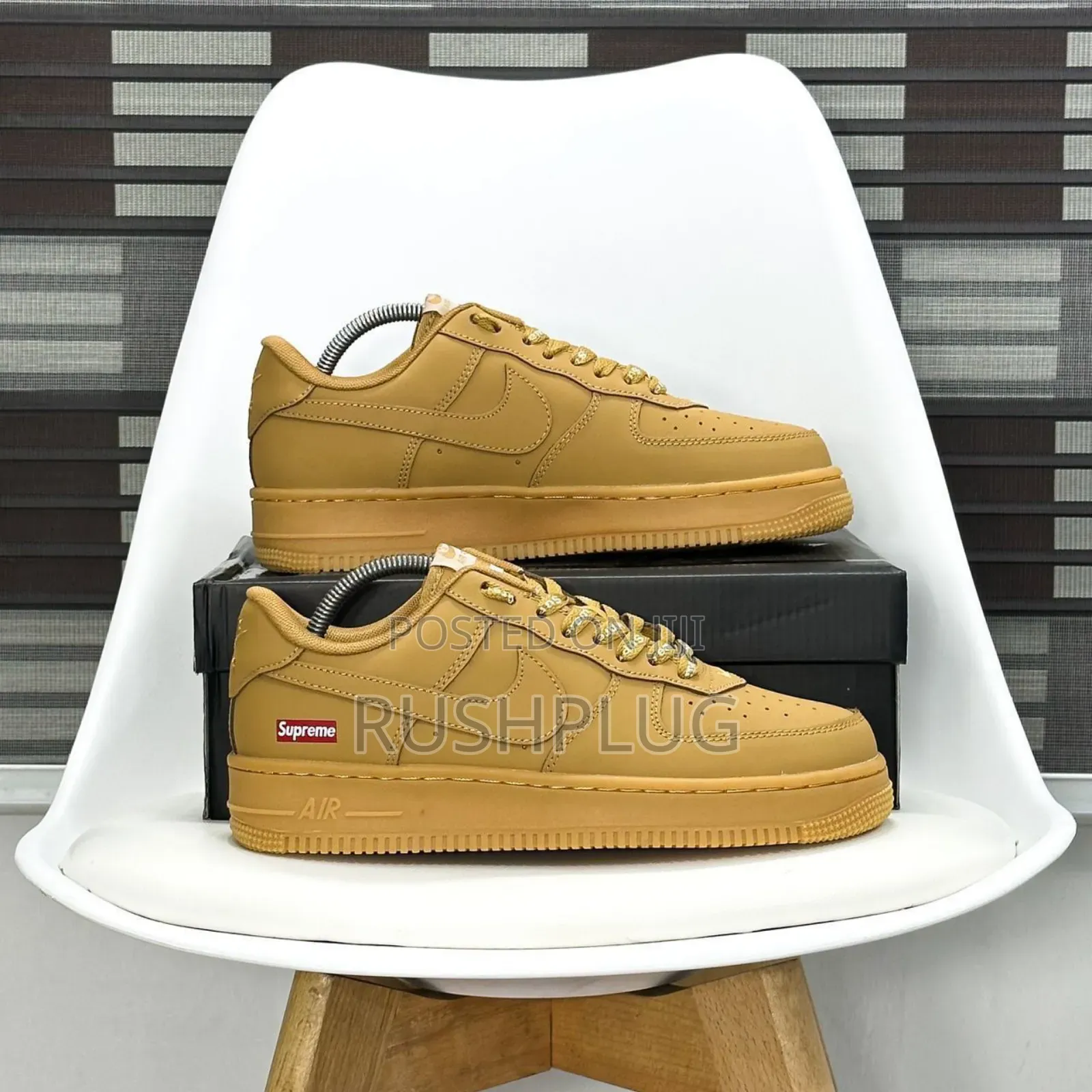 Supreme X Nike Air Force 1 “Wheat”