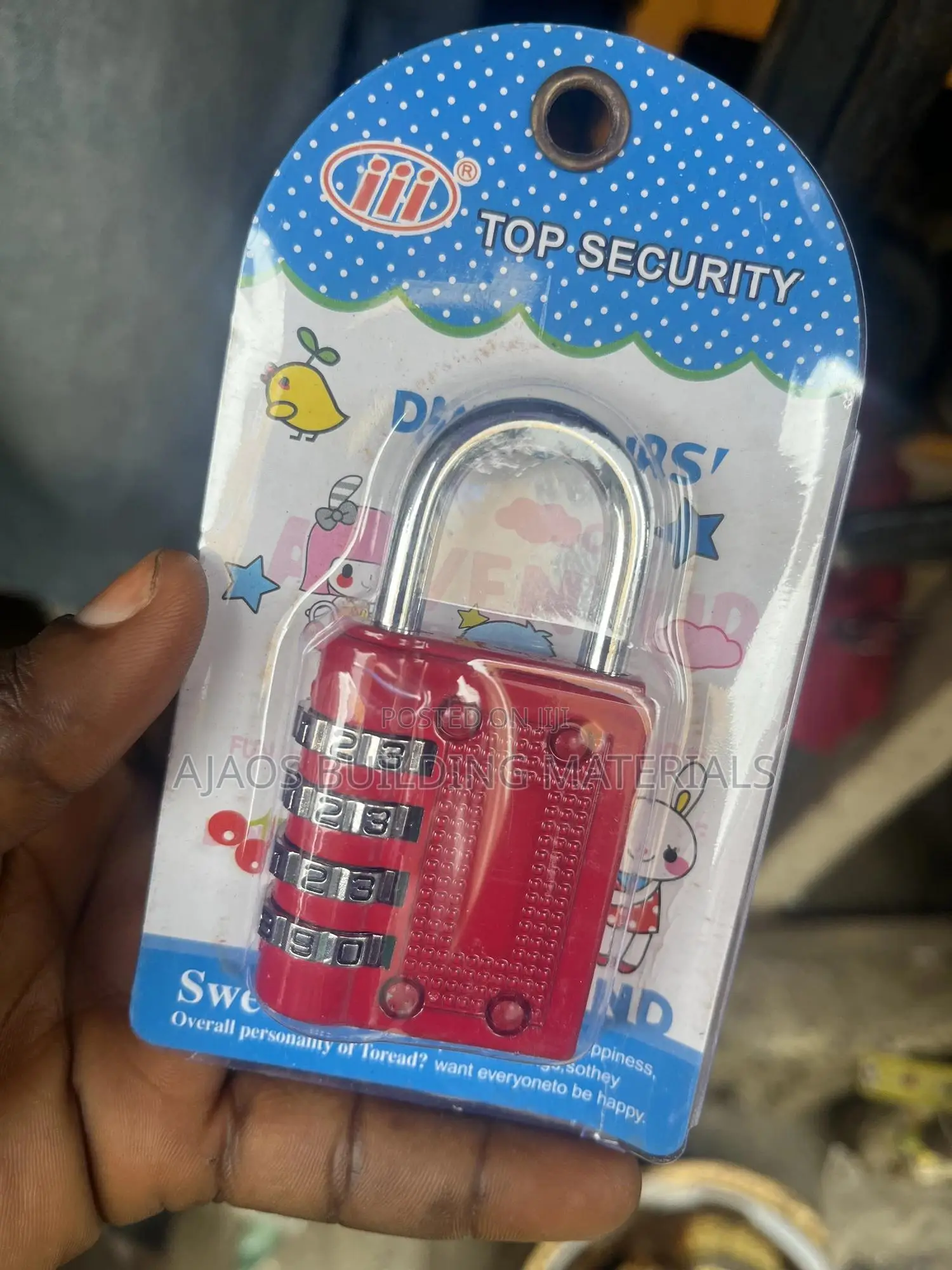Resettable Padlock