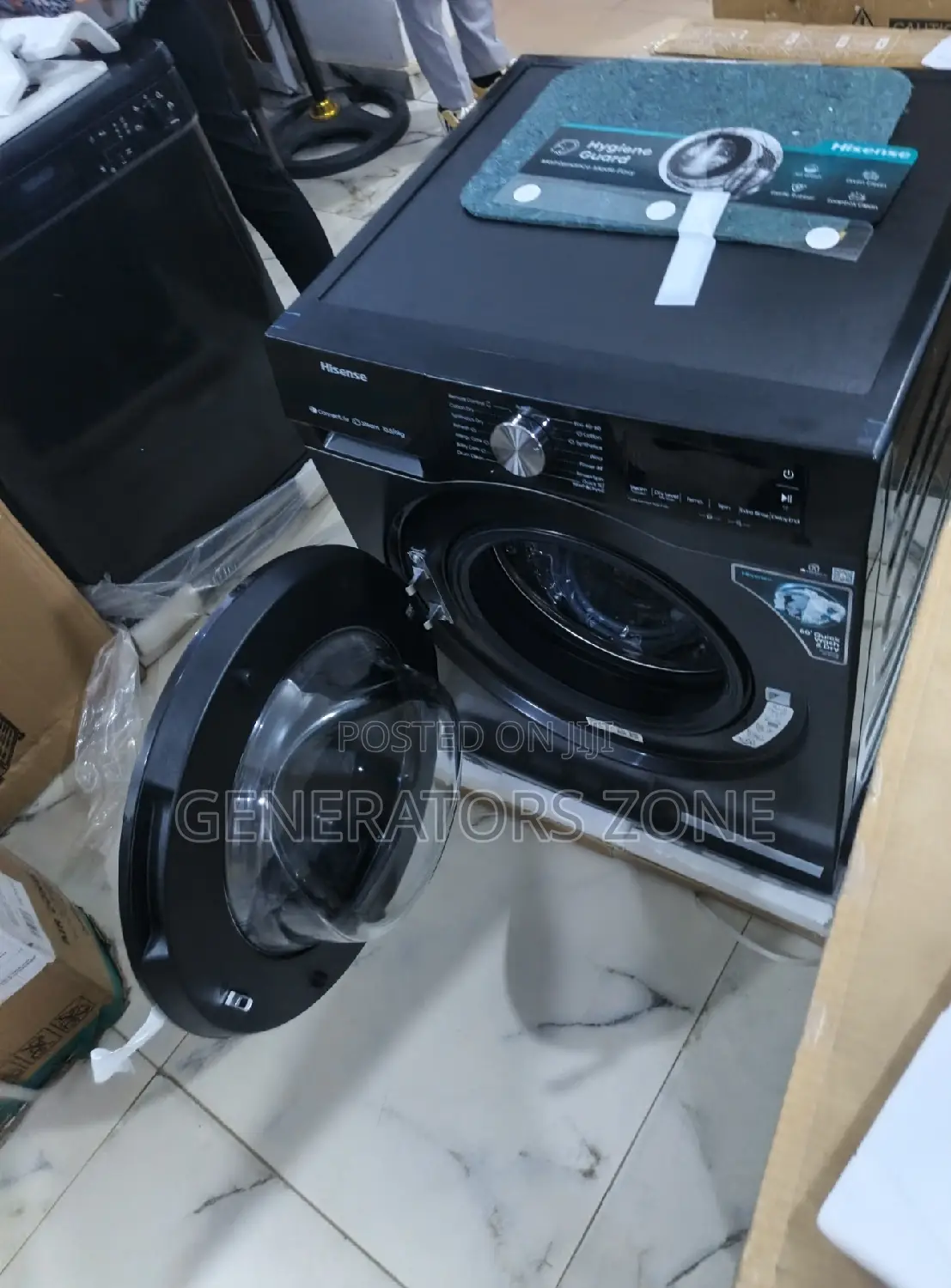 Hisense 10.5kg Washer Dryer – No Need for Sun Drying