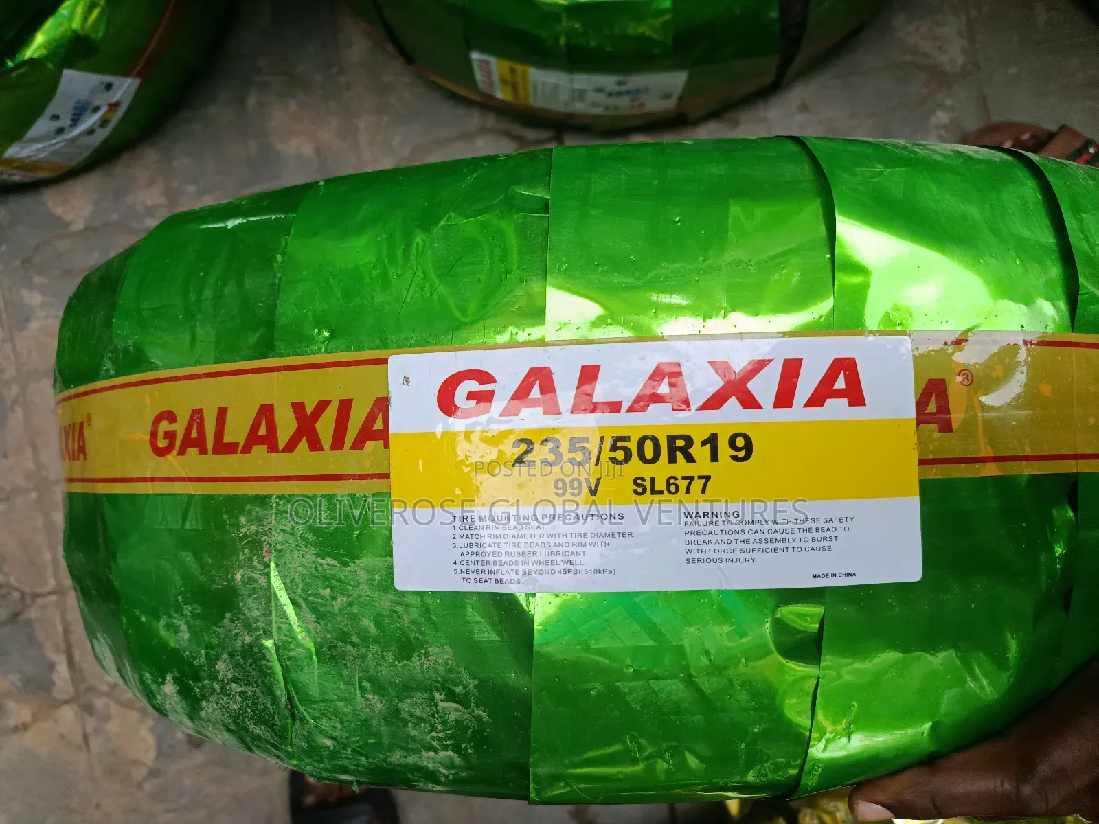 235/50/19 Tyre for Glk, Kai, Honda, Camry
