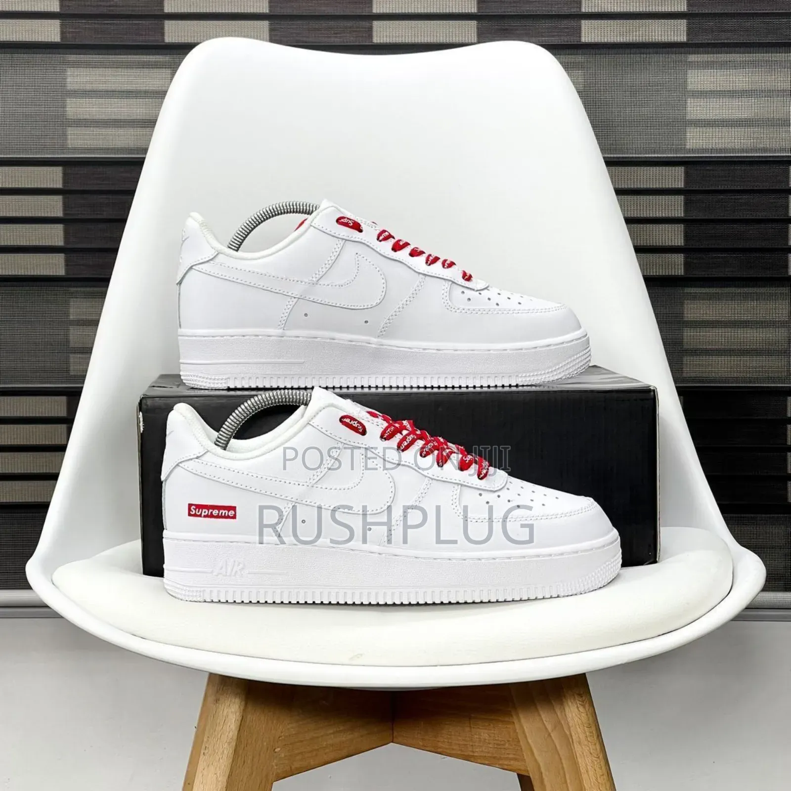 Supreme X Nike Air Force 1 “White”