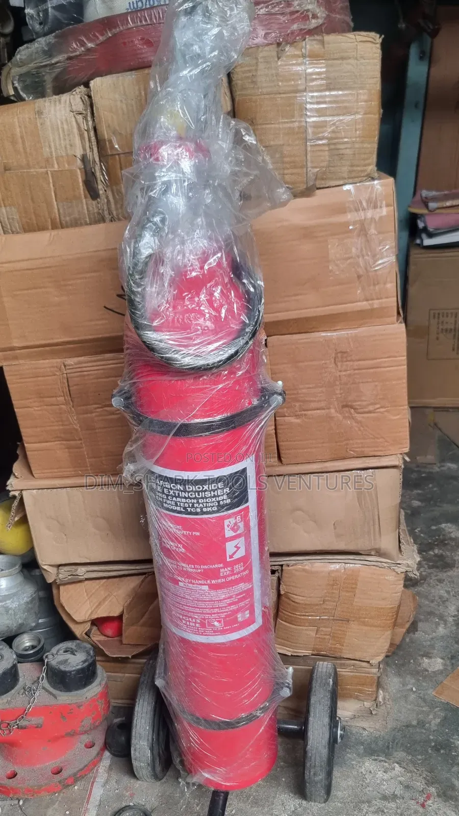 9kg Angus Co2 Carbon Dioxide Fire Extinguisher