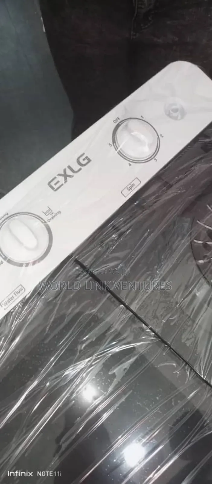 Exlg Washing Machine 8 Kg Twin Tub With Spinning