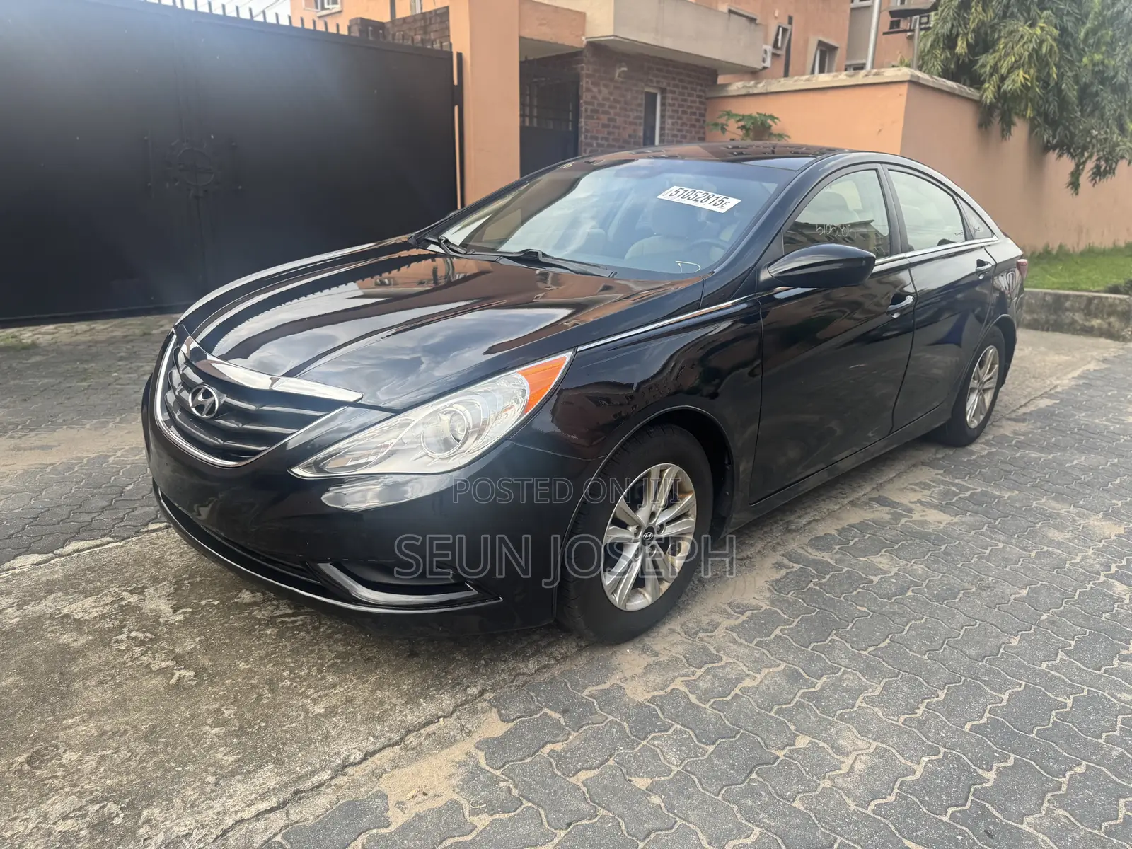 Hyundai Sonata GLS Sedan FWD (2.4L 4cyl 6A) 2013 Black
