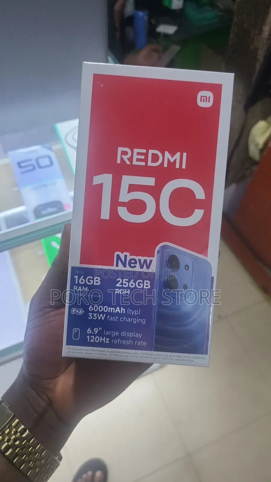 New Xiaomi Redmi 15C 4G 256 GB