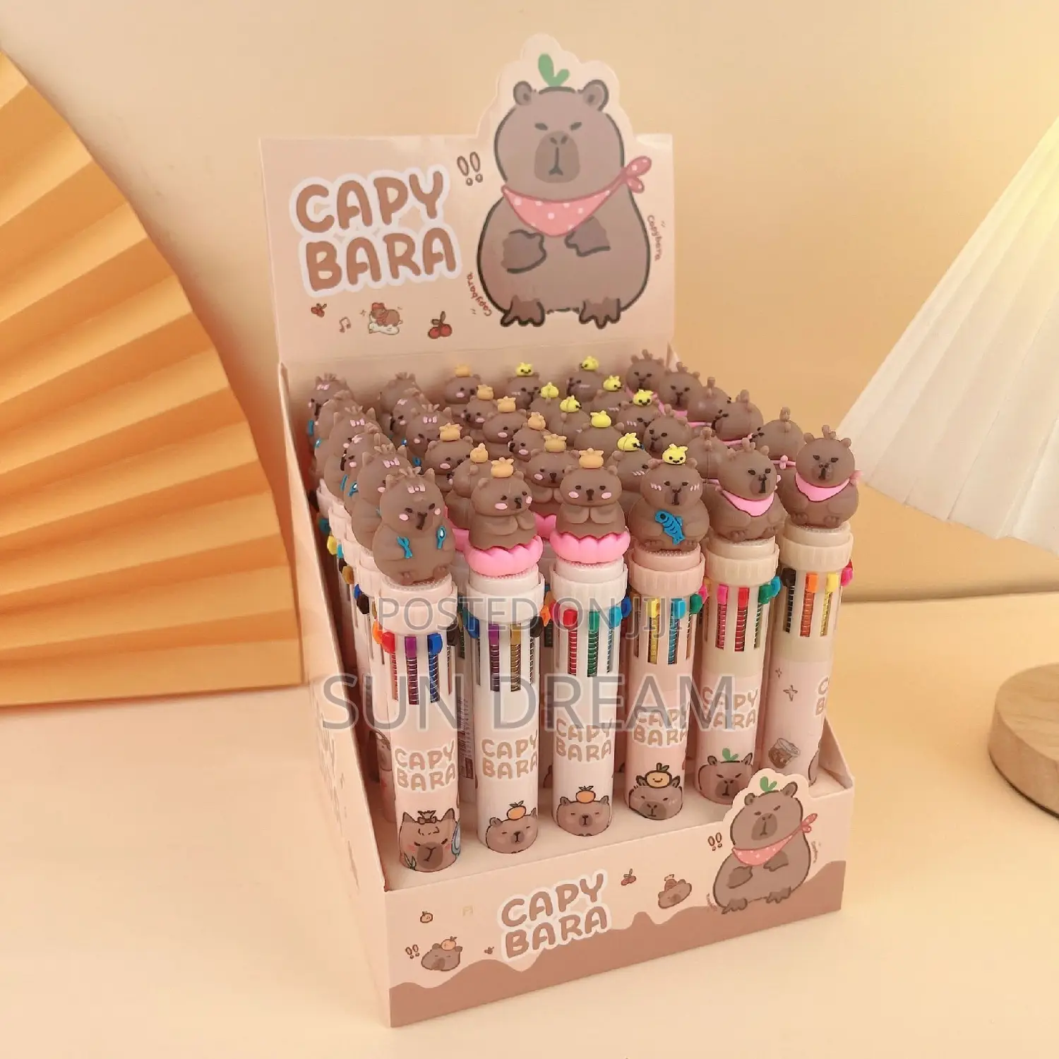 Ten Colors Pen Press Pen Ballpoint Pencil