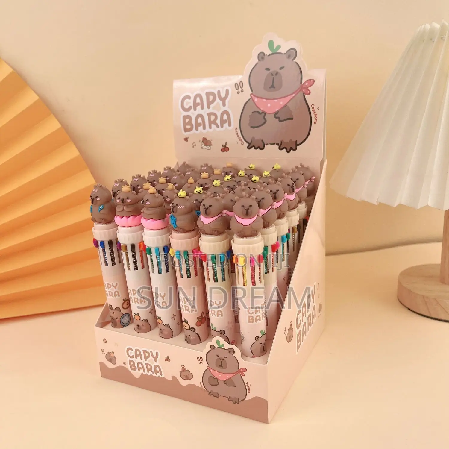 Ten Colors Pen Press Pen Ballpoint Pencil